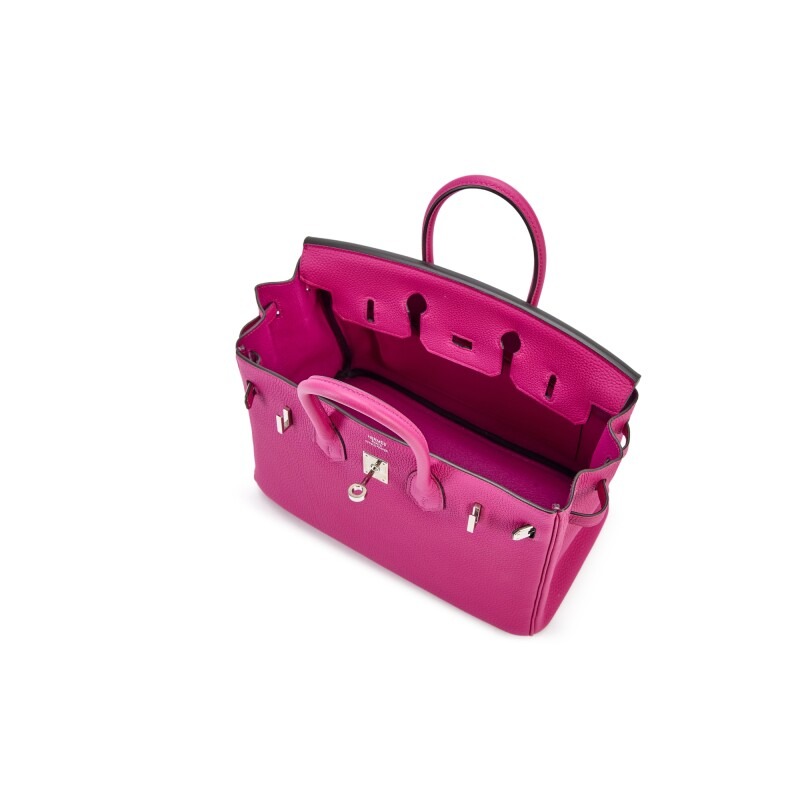 [TOP] H-Inspired Rose Pourpre Togo Birkin Palladium Hardware - Gorchic - $483.99