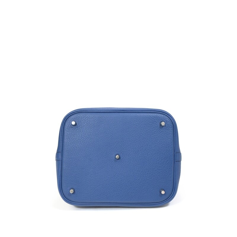 H-Inspired Clemence Picotin Lock Bag Golden Hardware -Haze Blue Bag - Gorchic - $143.99