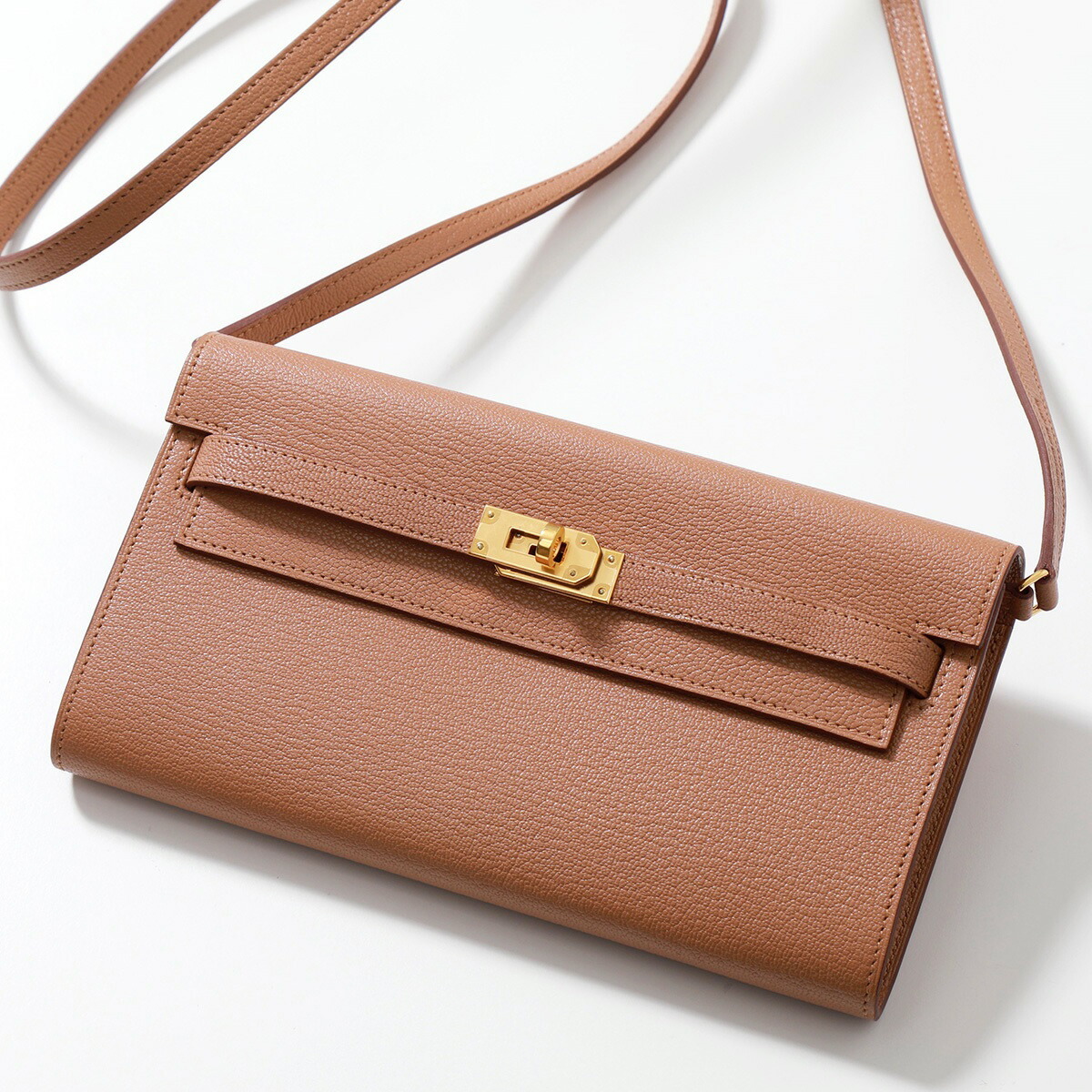 H-Inspired Kelly Wallet to Go Gold Hardware - Gorchic - $143.99