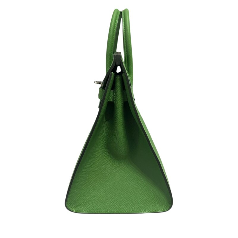 [TOP] H-Inspired Vert Yucca Epsom Sellier Birkin Palladium Hardware - Gorchic - $483.99