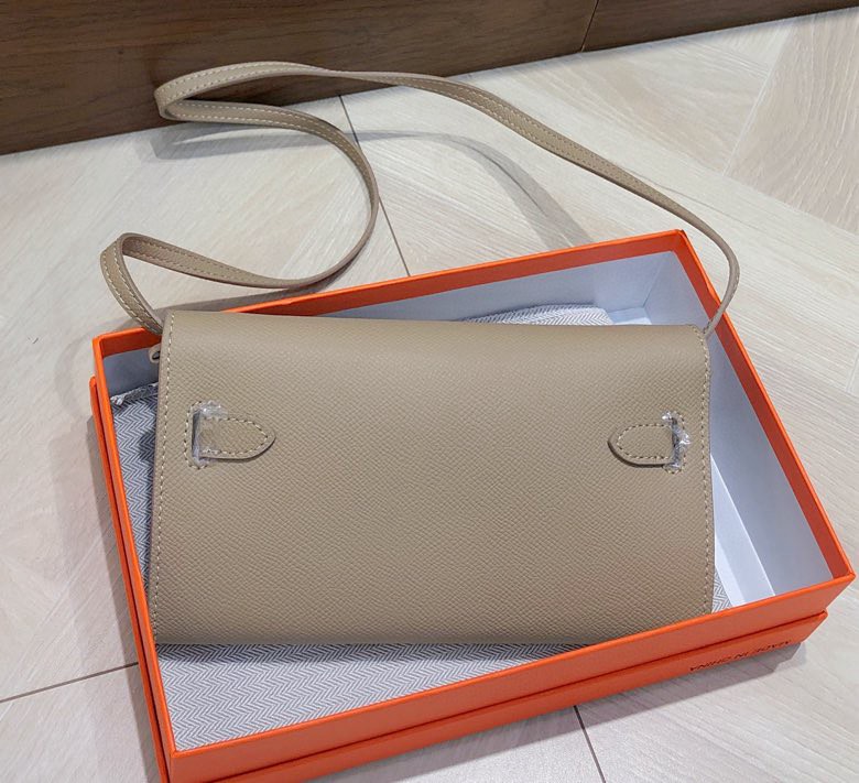 H-Inspired Kelly Wallet to Go Gold Hardware - Gorchic - $143.99