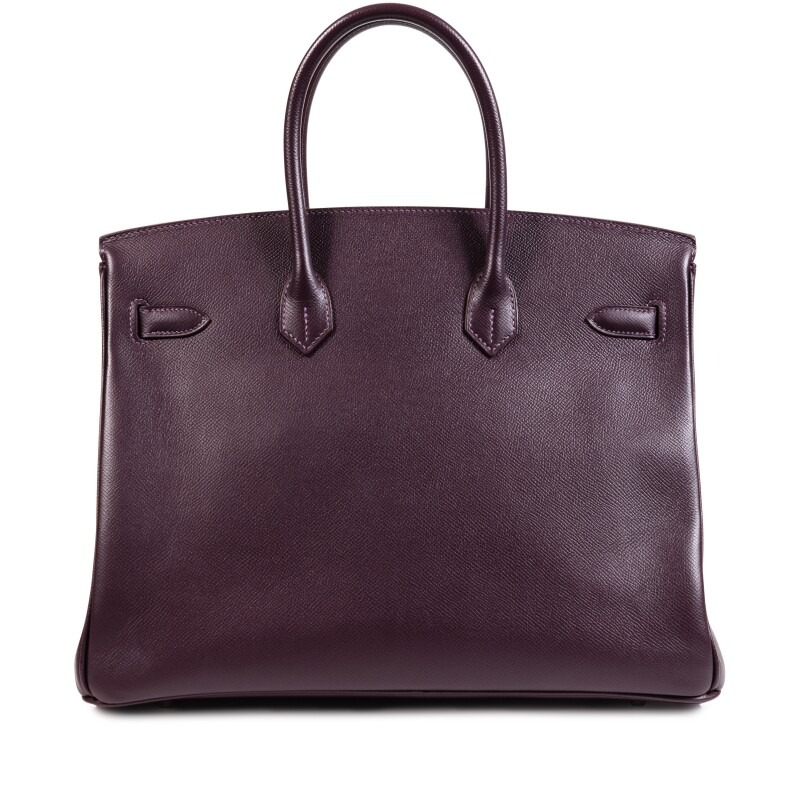 [TOP] H-Inspired Prune HSS Birkin Palladium Hardware - Gorchic - $483.99