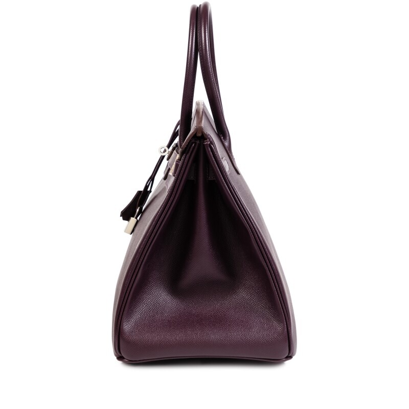 [TOP] H-Inspired Prune HSS Birkin Palladium Hardware - Gorchic - $483.99