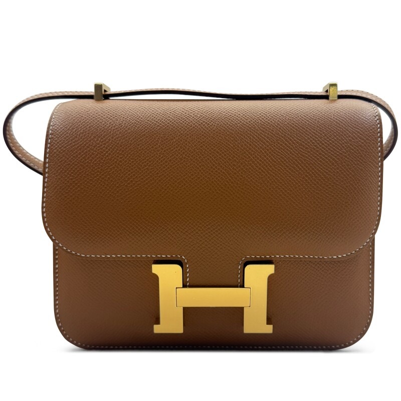 H-Inspired Gold Epsom Constance Gold Hardware - Gorchic - $152.99