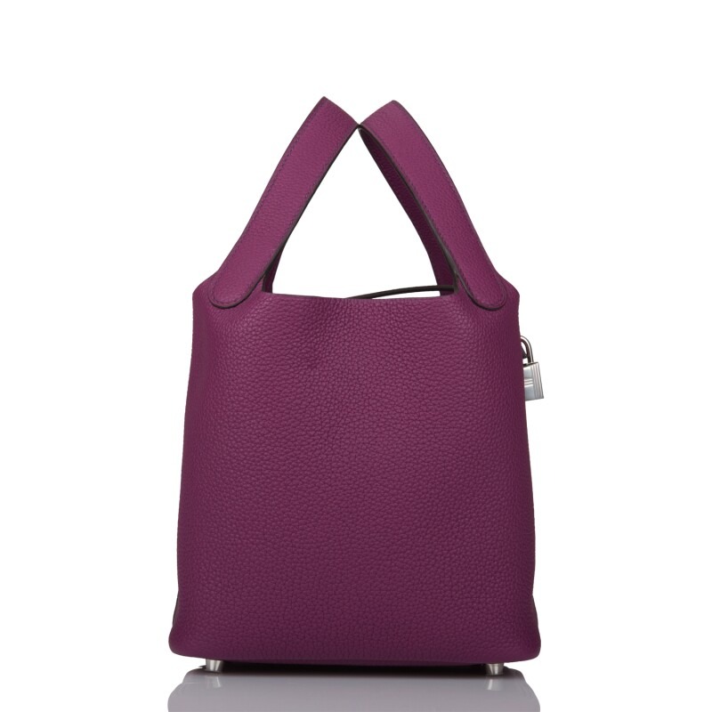 H-Inspired Clemence Picotin Lock Bag Golden Hardware-Purple Bag - Gorchic - $143.99