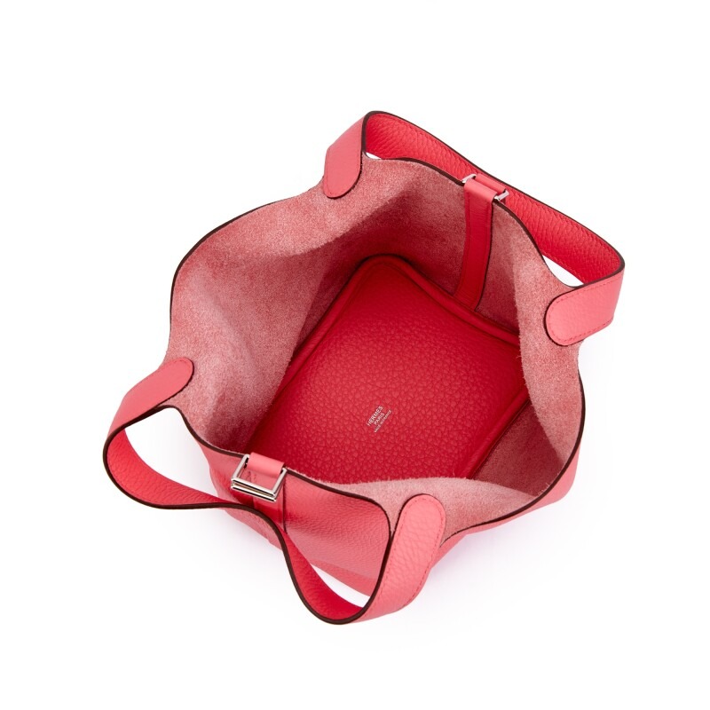 H-Inspired Clemence Picotin Lock Bag Golden Hardware-Pink Bag - Gorchic - $143.99