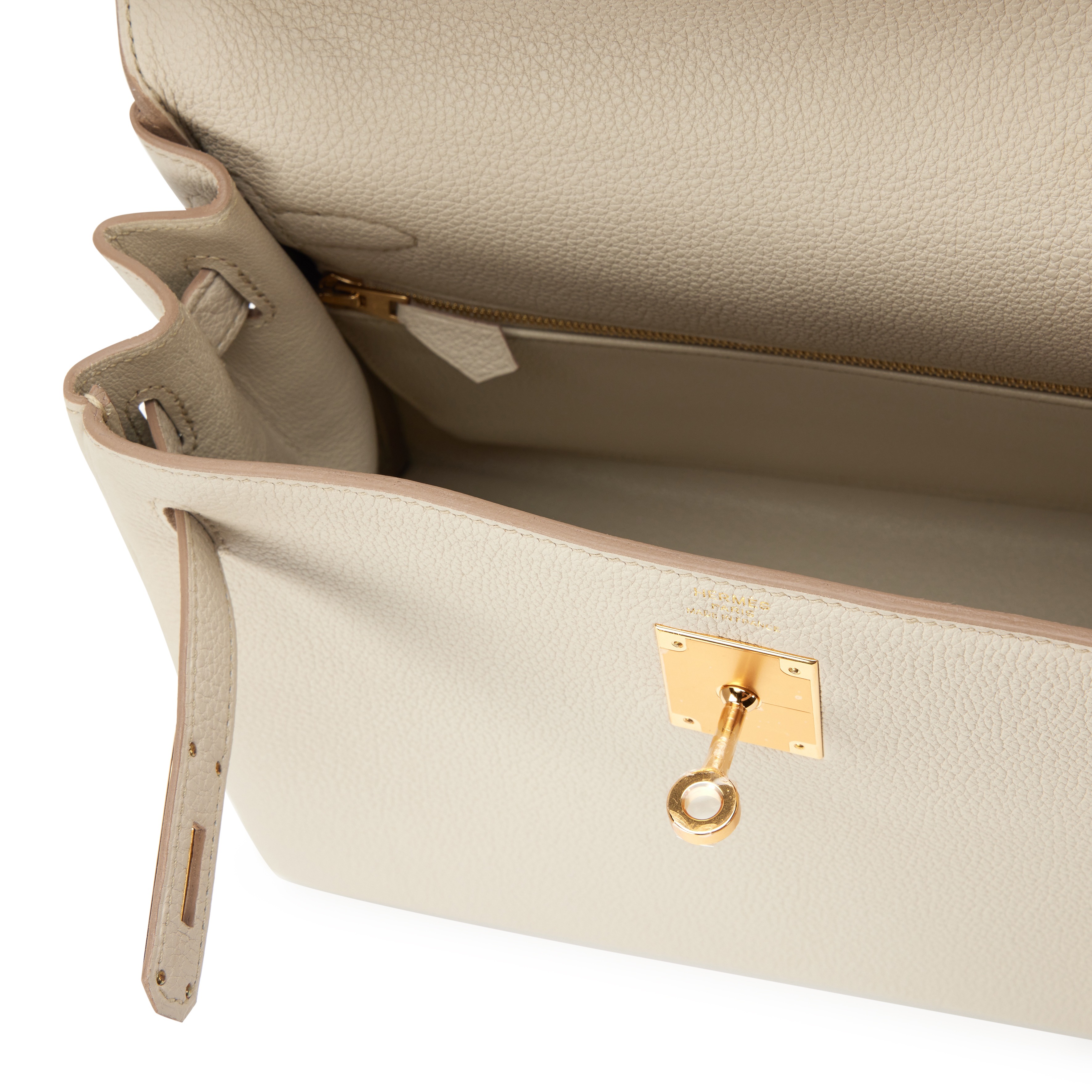 H-Inspired Beton Retourne Togo Kelly Gold Hardware - Gorchic - $148.99