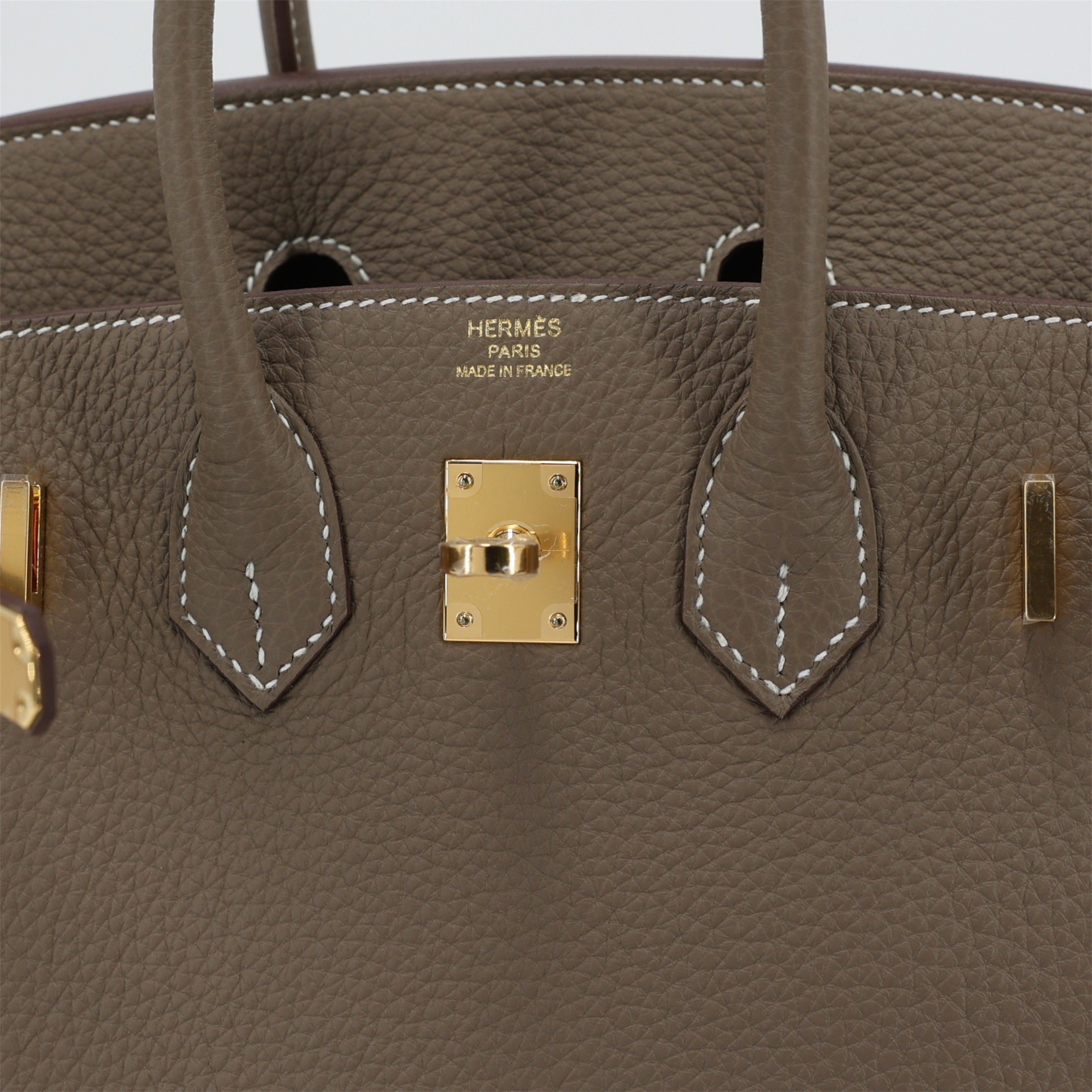 H-Inspired Birkin Etoupe Togo Gold Hardware - Gorchic - $161.99
