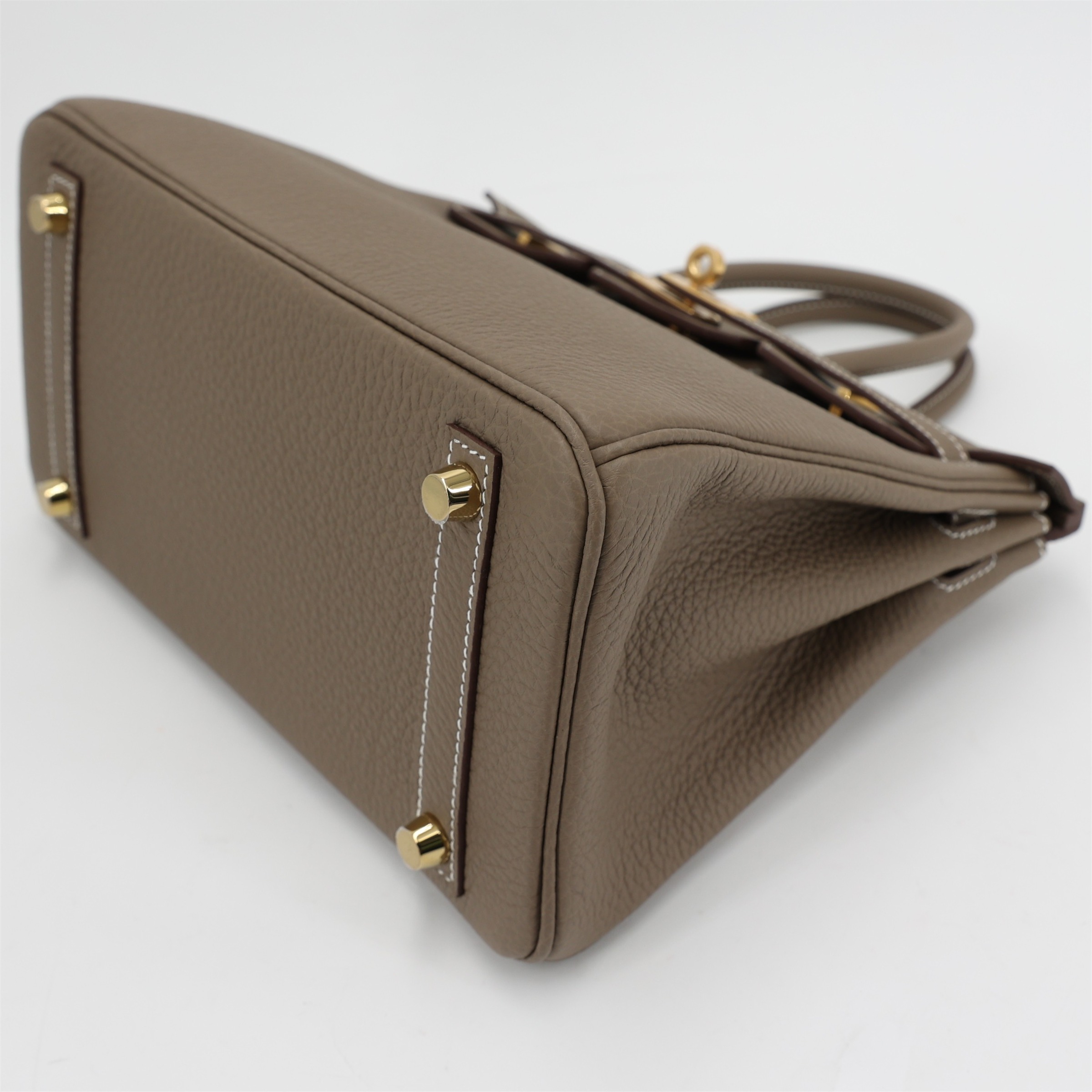 H-Inspired Birkin Etoupe Togo Gold Hardware - Gorchic - $161.99