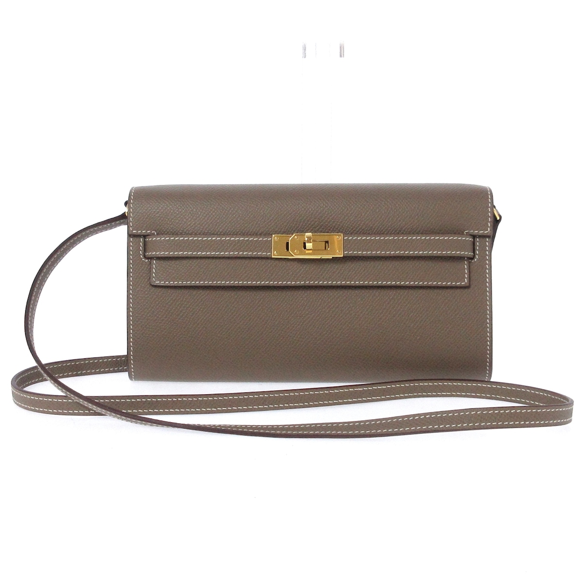 H-Inspired Kelly Wallet to Go Gold Hardware - Gorchic - $143.99