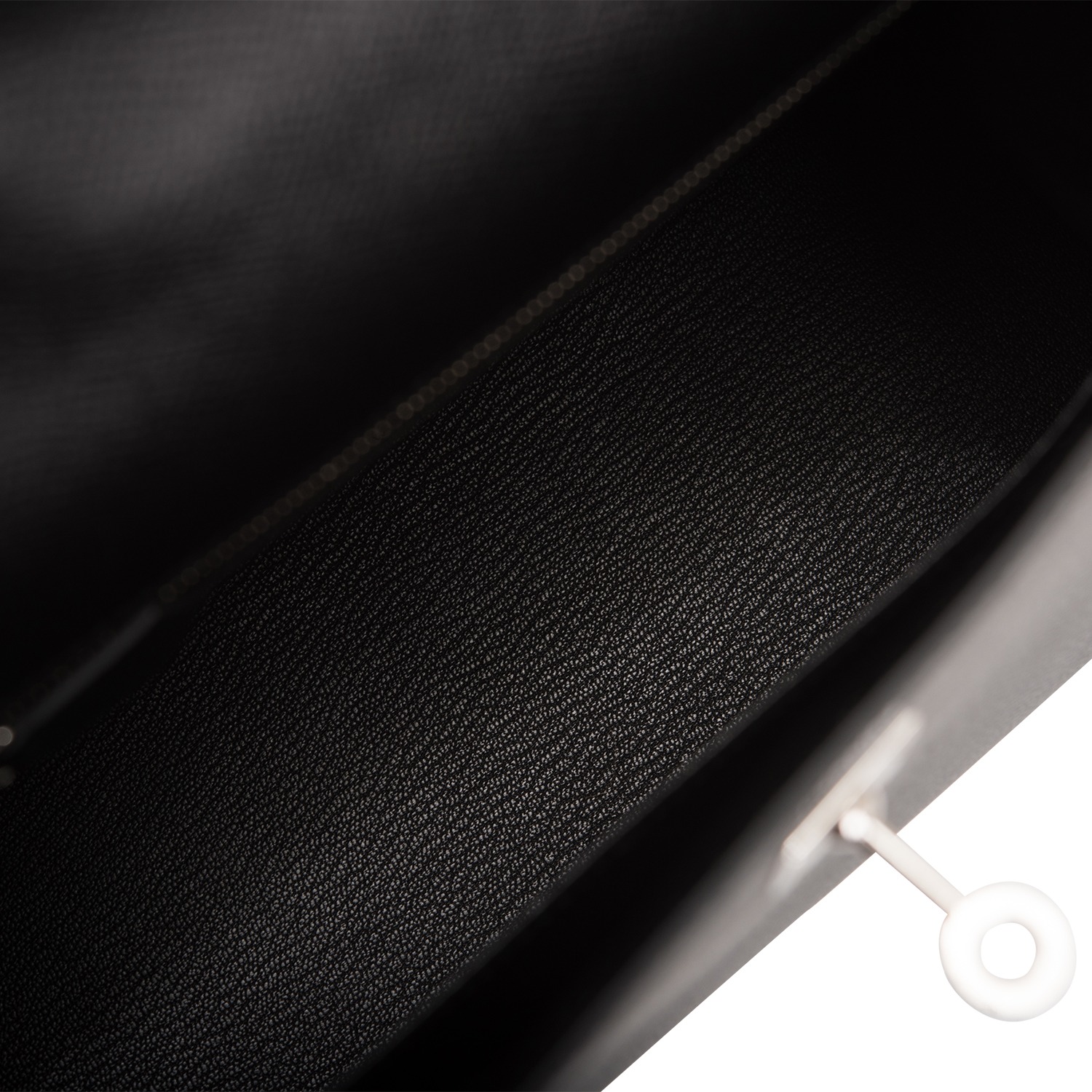 H-Inspired Kelly Epsom Haze Black Silver Hardware - Bag - Gorchic - $148.99