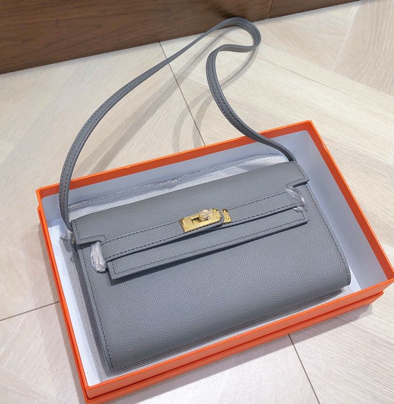 H-Inspired Kelly Wallet to Go Gold Hardware - Gorchic - $143.99