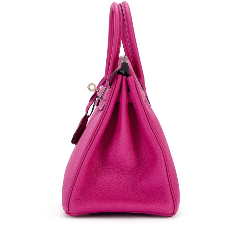 [TOP] H-Inspired Rose Pourpre Togo Birkin Palladium Hardware - Gorchic - $483.99