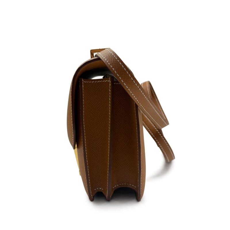 H-Inspired Gold Epsom Constance Gold Hardware - Gorchic - $152.99