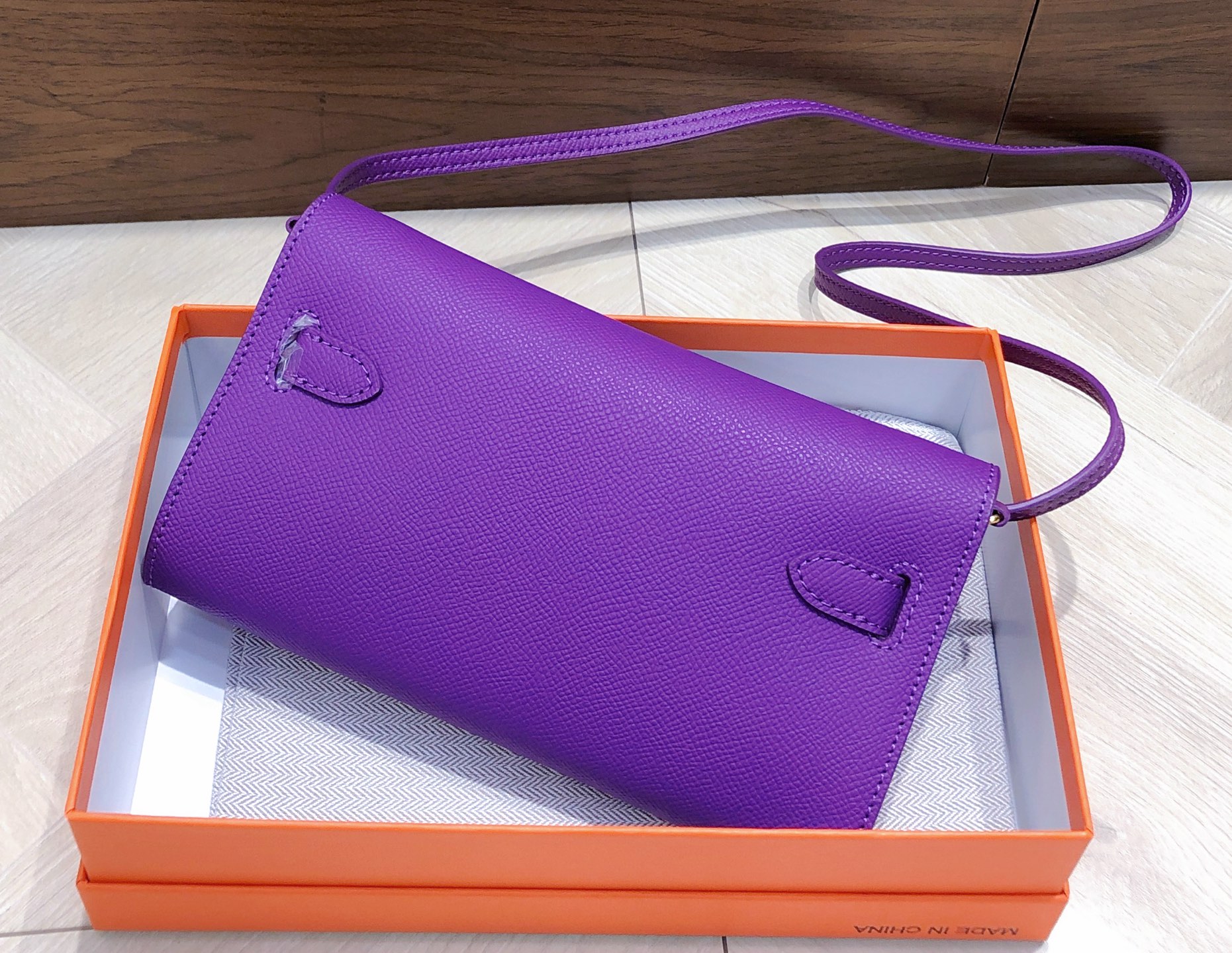 H-Inspired Kelly Wallet to Go Gold Hardware - Gorchic - $143.99