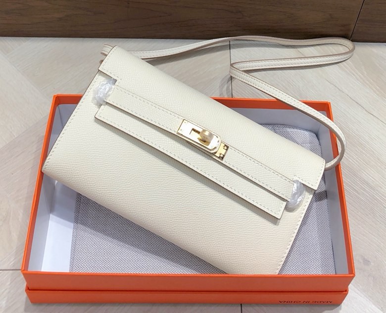 H-Inspired Kelly Wallet to Go Gold Hardware - Gorchic - $143.99