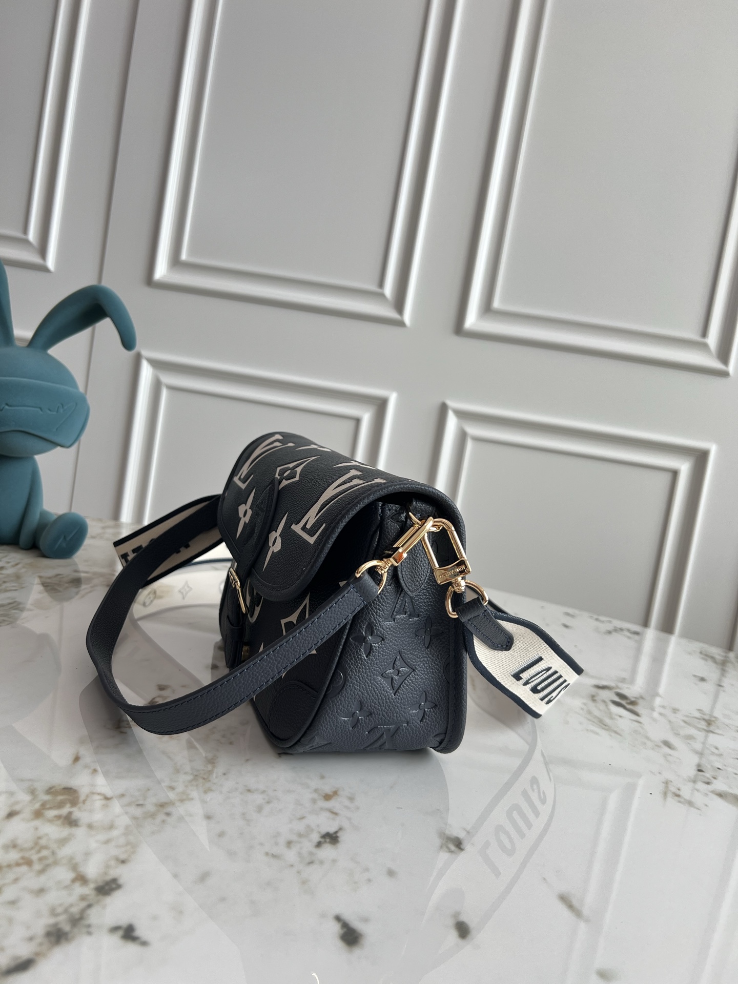 Designer Monogram  Diane Monogram Empriente Leather-Bag - Gorchic - $124.99