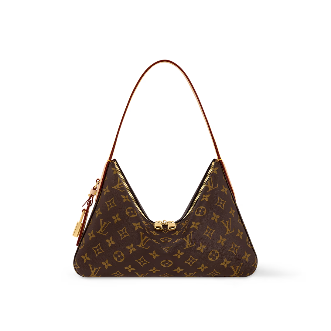 Designer Monogram Slouchy - Bag - Gorchic - $125.99