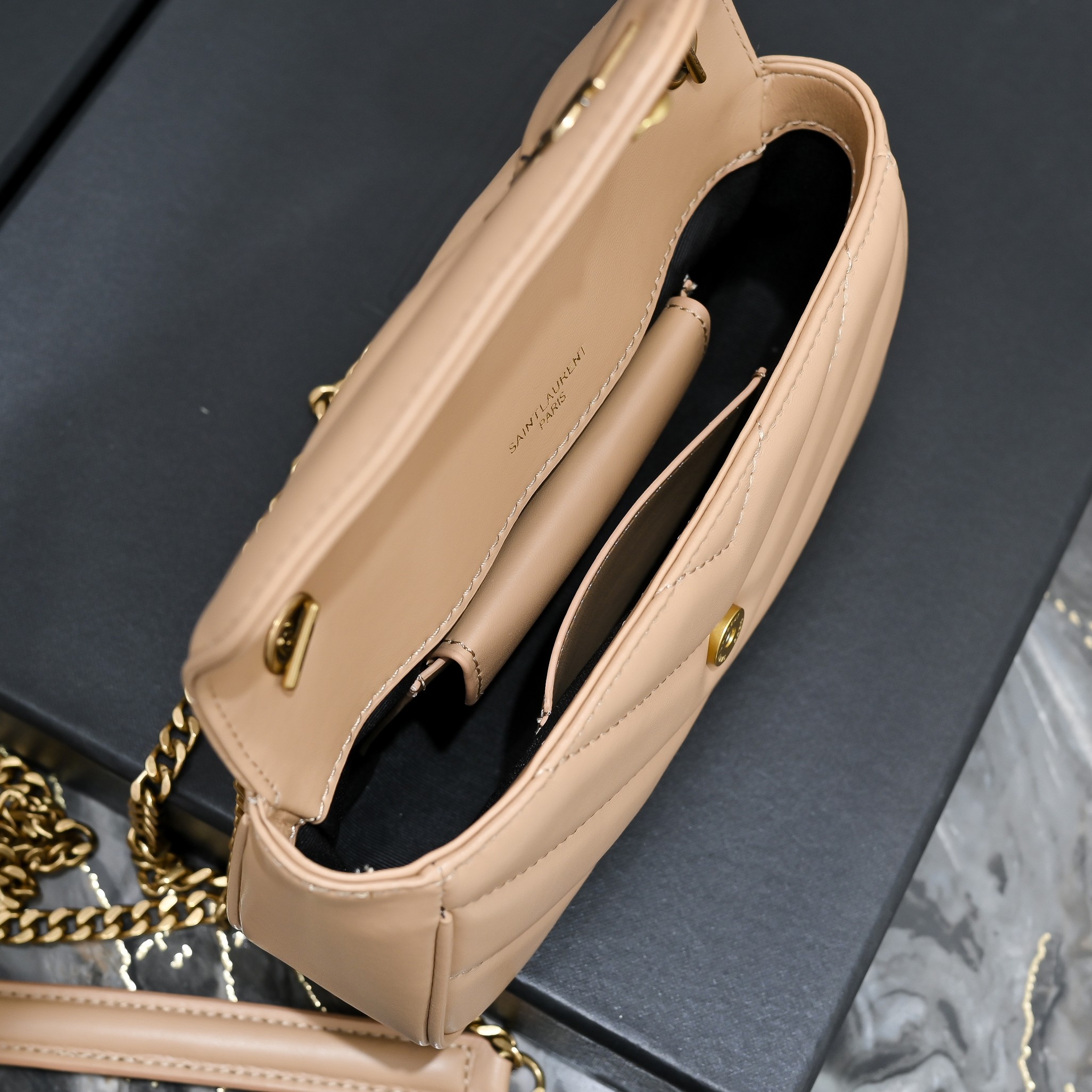 Lady Designer LOULOU in MATELASSÉ Lambskin - Gorchic - $129.99