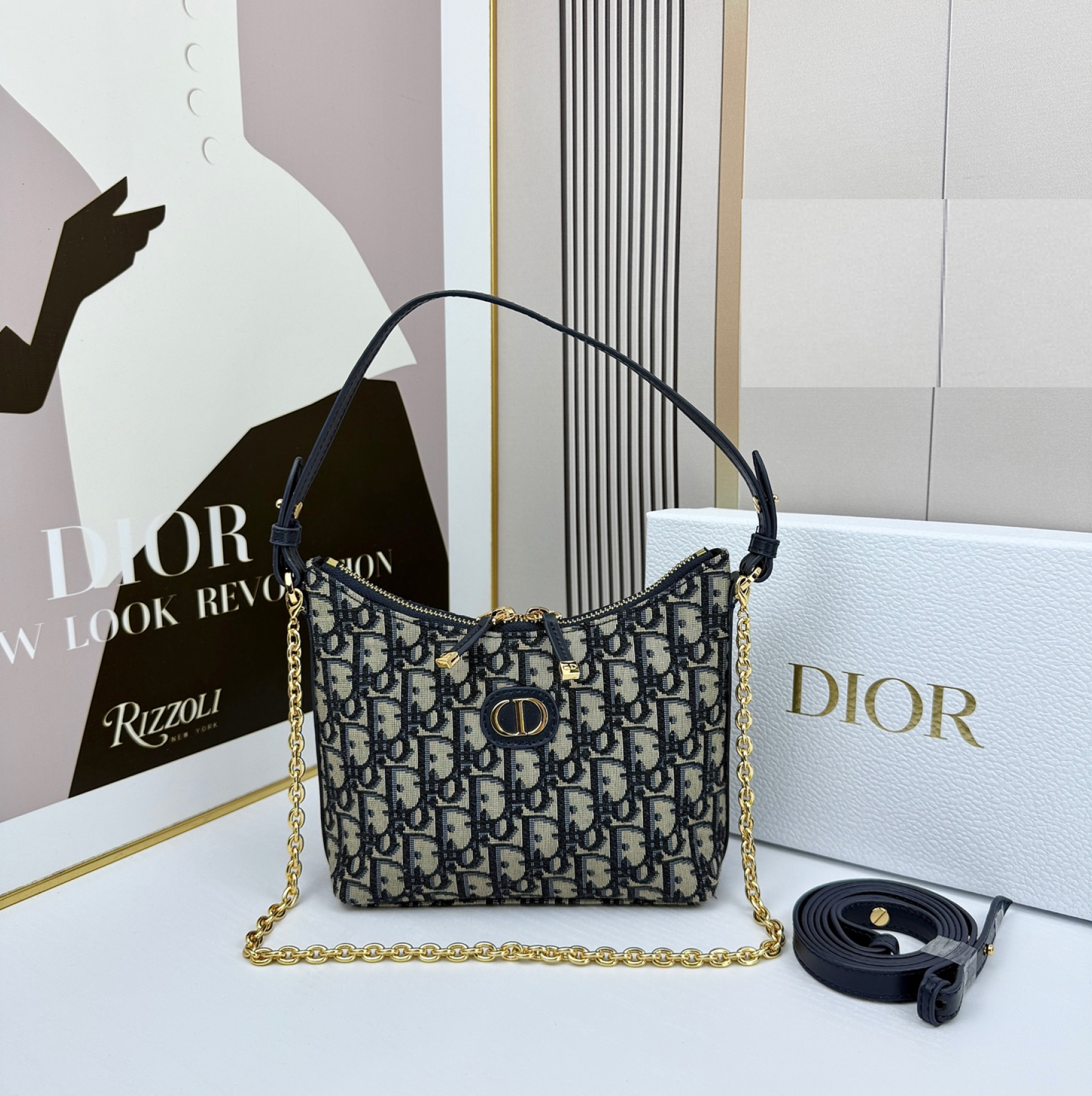 D-Inspired 30 Montaigne D-Inspiredling Mini Bag With Chain - Gorchic - $143.99