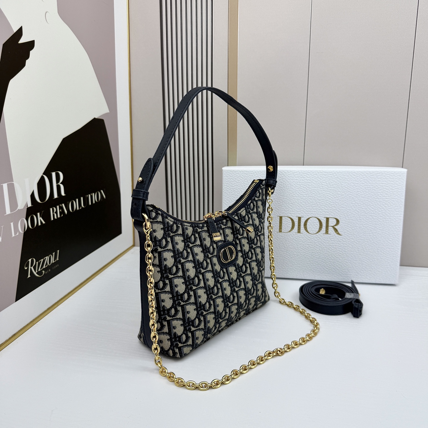 D-Inspired 30 Montaigne D-Inspiredling Mini Bag With Chain - Gorchic - $143.99