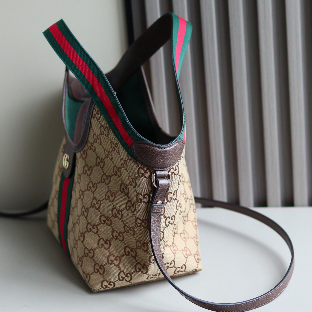 Double-G Giglio Small tote bag - Gorchic - $121.99