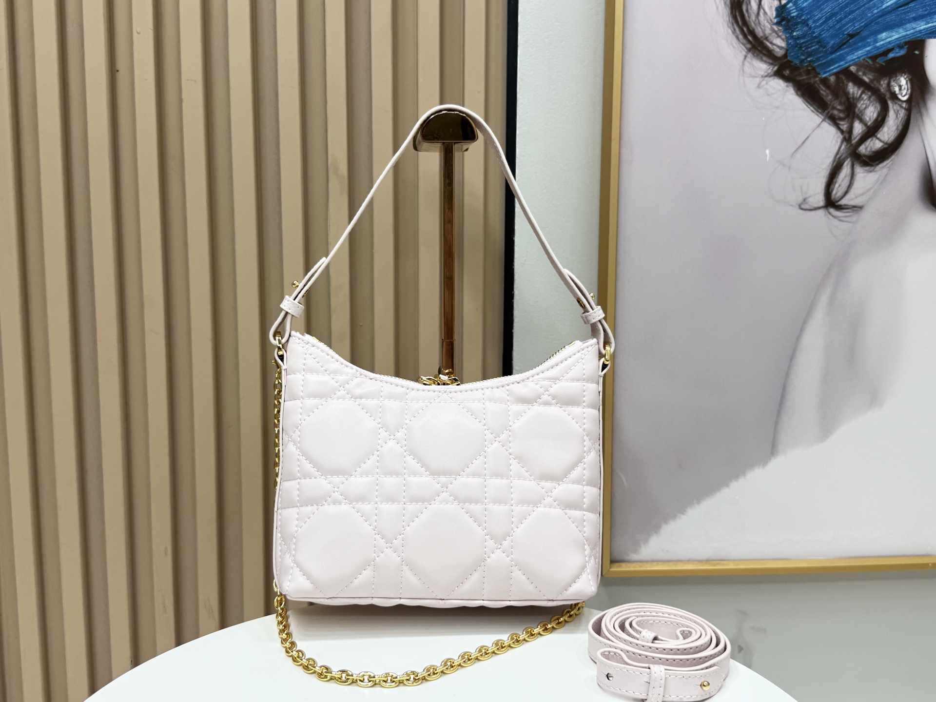D-Inspired Miss Caro D-Inspiredling Mini Chain Bag - pink - Gorchic - $143.99