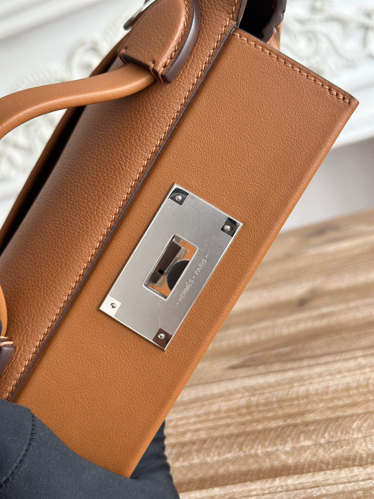 [TOP]H-Inspired 2424 Togo Mini Gold Evercolor SiL*Ver Hardware - Gorchic - $761.99