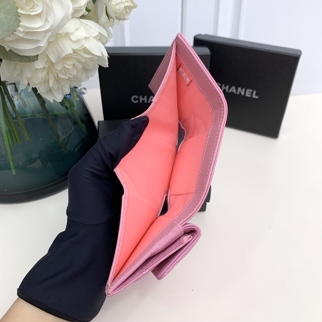 CC Inspired  19-Flap Card Holder - Pink - Gorchic - $92.99