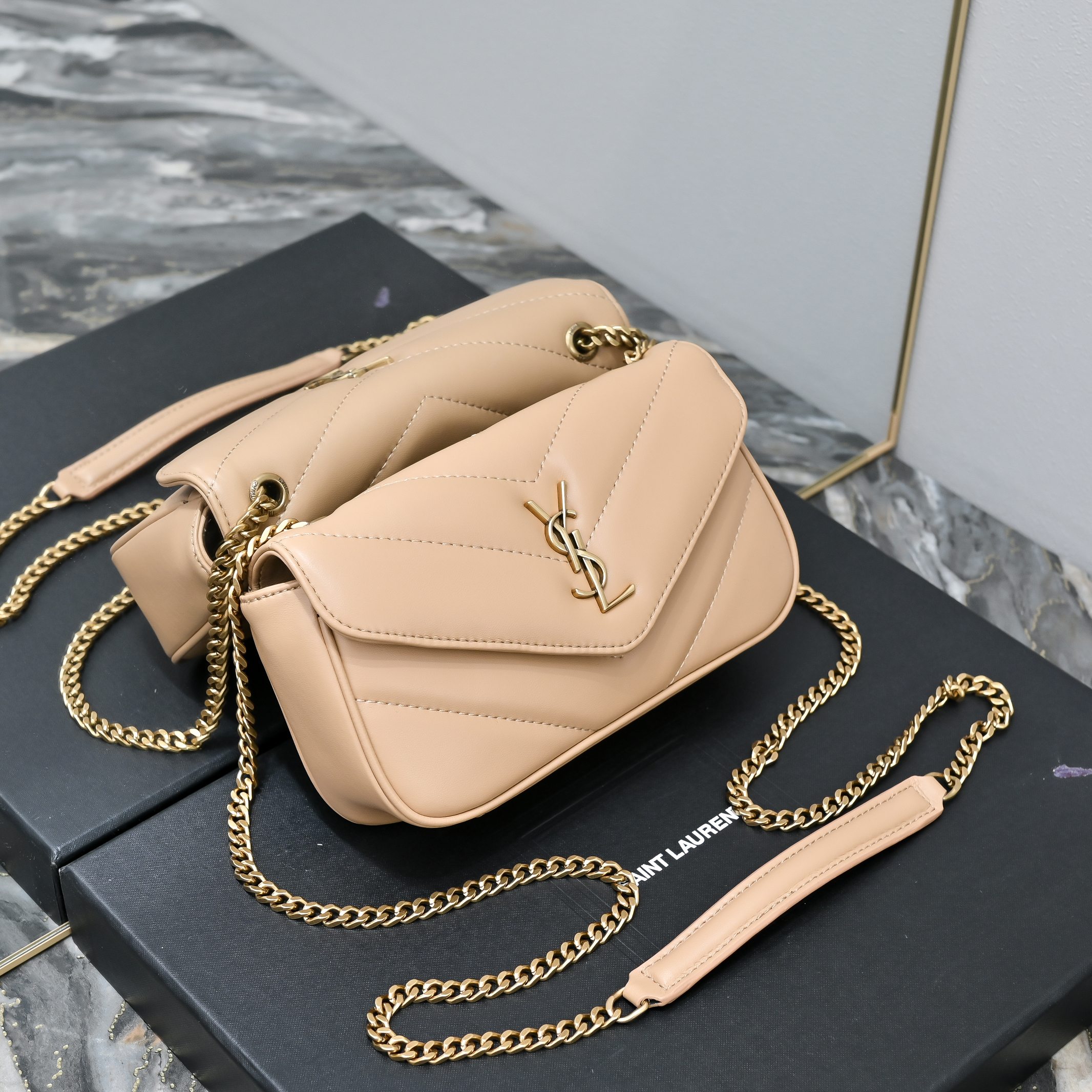 Lady Designer LOULOU in MATELASSÉ Lambskin - Gorchic - $129.99