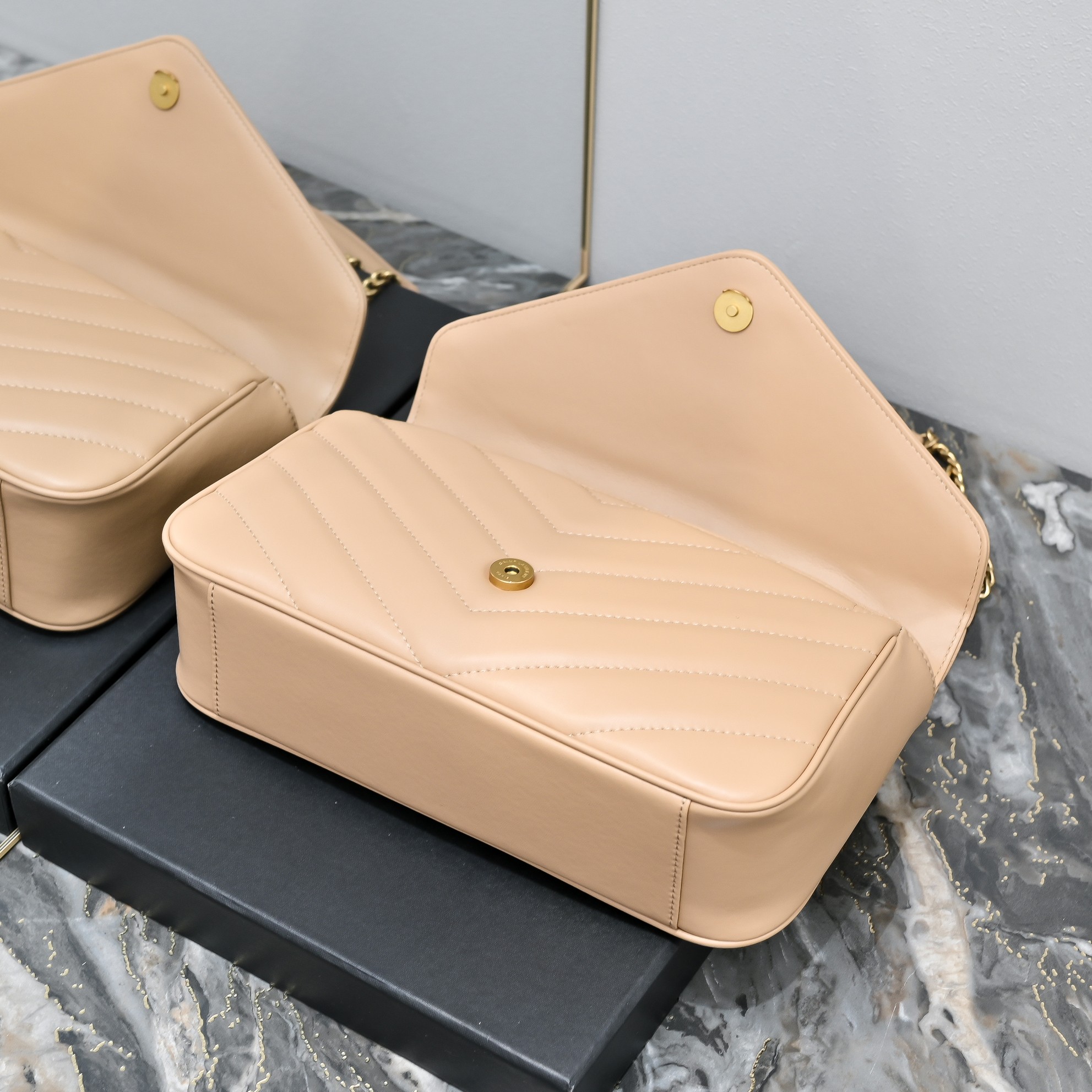 Lady Designer LOULOU in MATELASSÉ Lambskin - Gorchic - $129.99