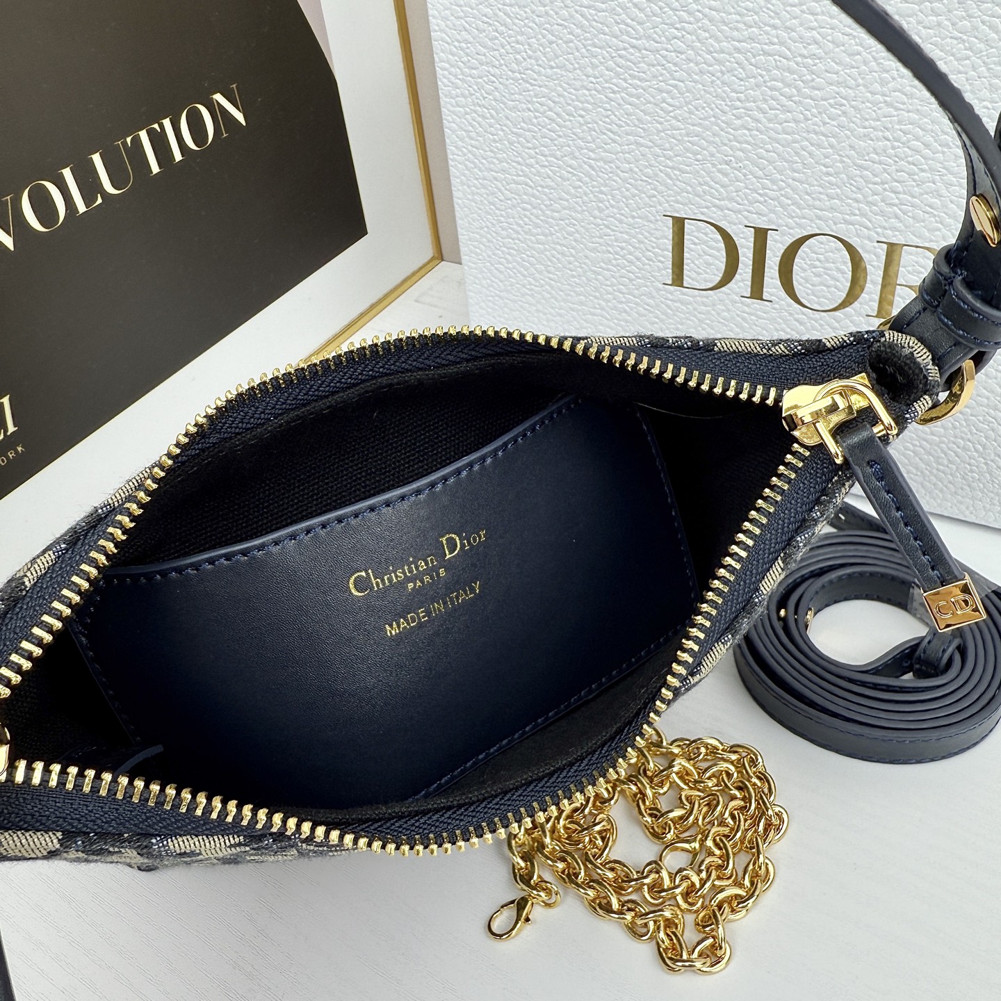 D-Inspired 30 Montaigne D-Inspiredling Mini Bag With Chain - Gorchic - $143.99