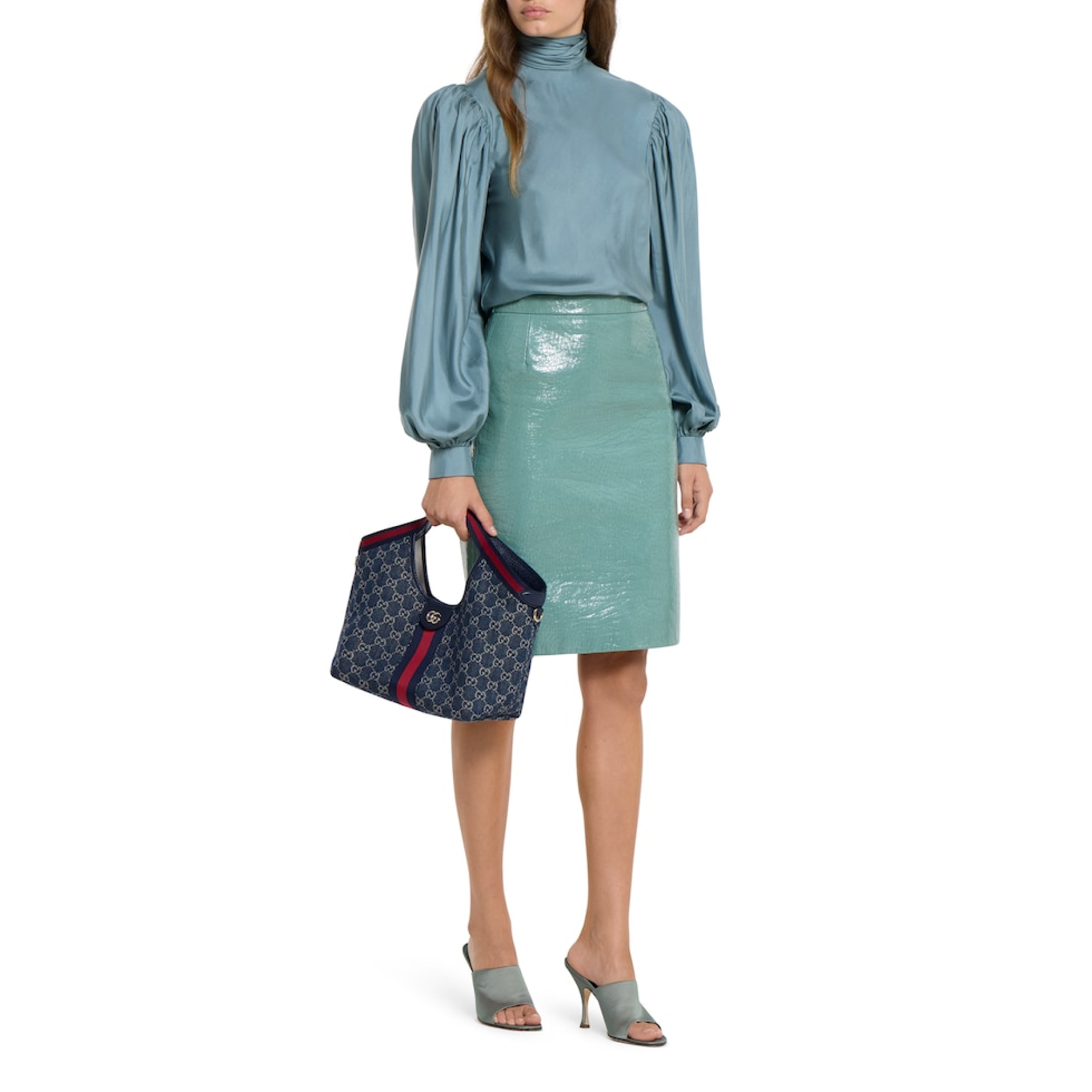 Double-G Giglio Small tote bag - Gorchic - $121.99