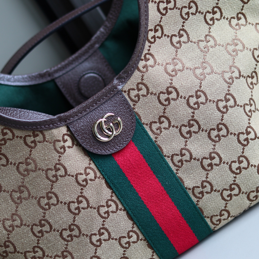 Double-G Giglio Small tote bag - Gorchic - $121.99