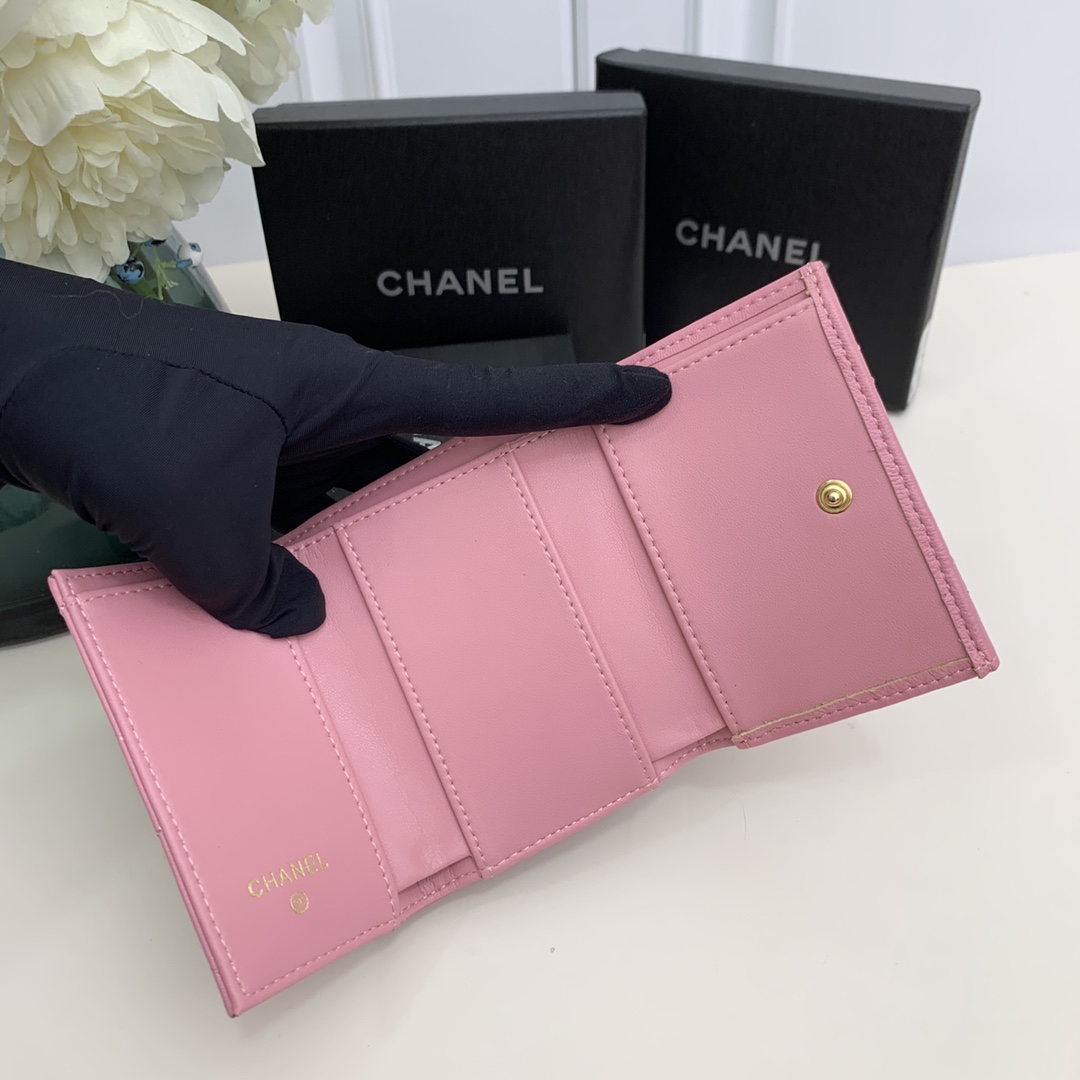 CC Inspired  19-Flap Card Holder - Pink - Gorchic - $92.99