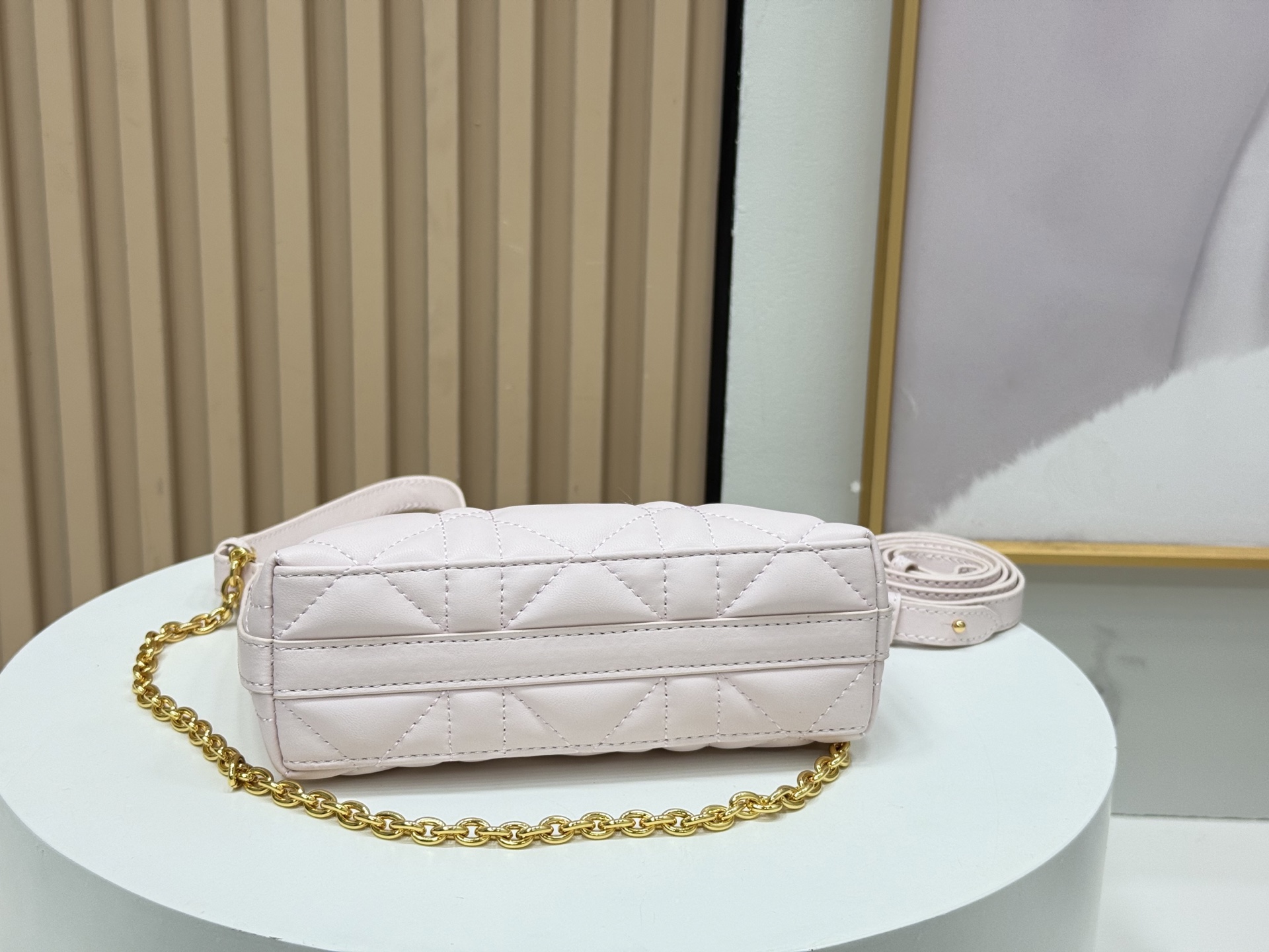 D-Inspired Miss Caro D-Inspiredling Mini Chain Bag - pink - Gorchic - $143.99