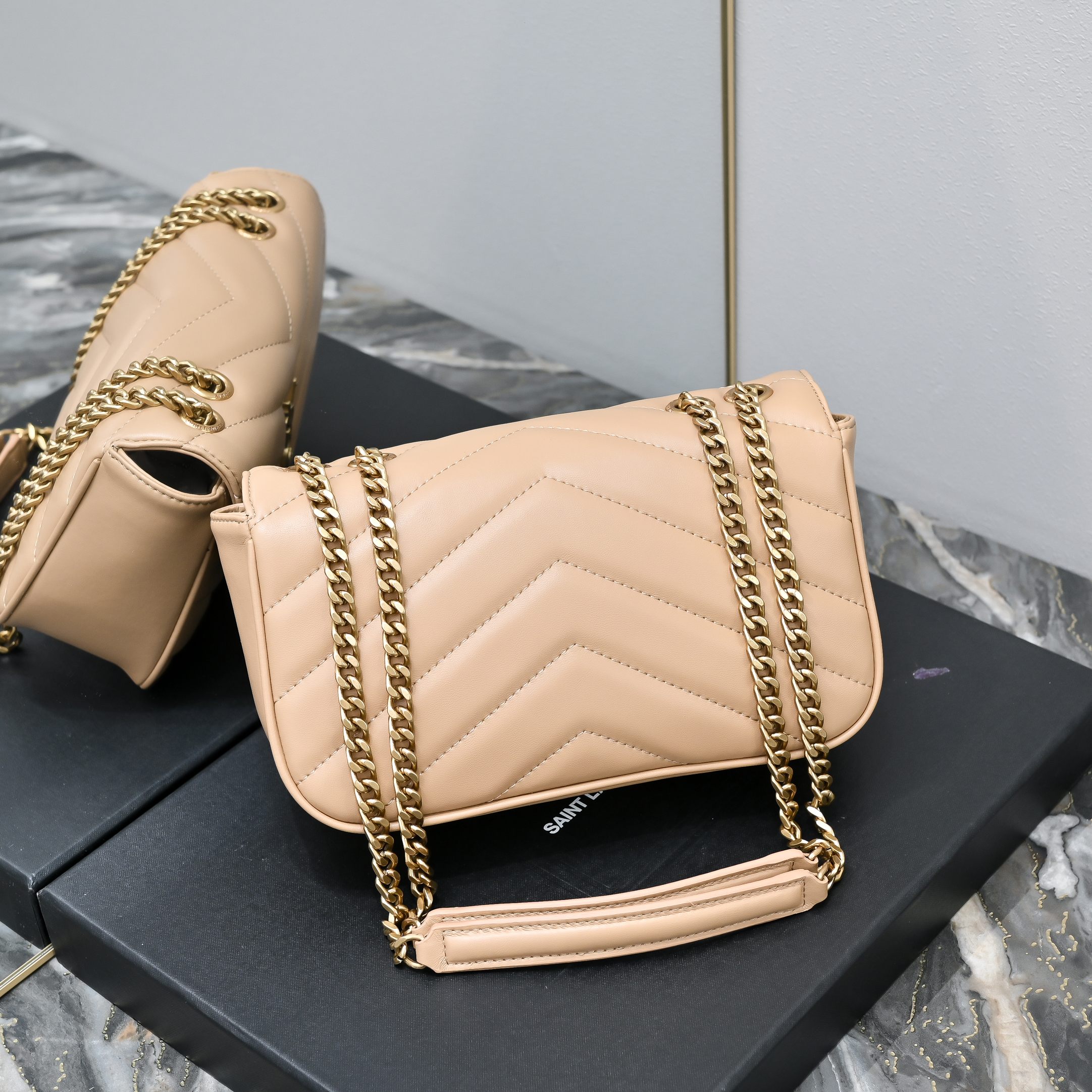 Lady Designer LOULOU in MATELASSÉ Lambskin - Gorchic - $129.99