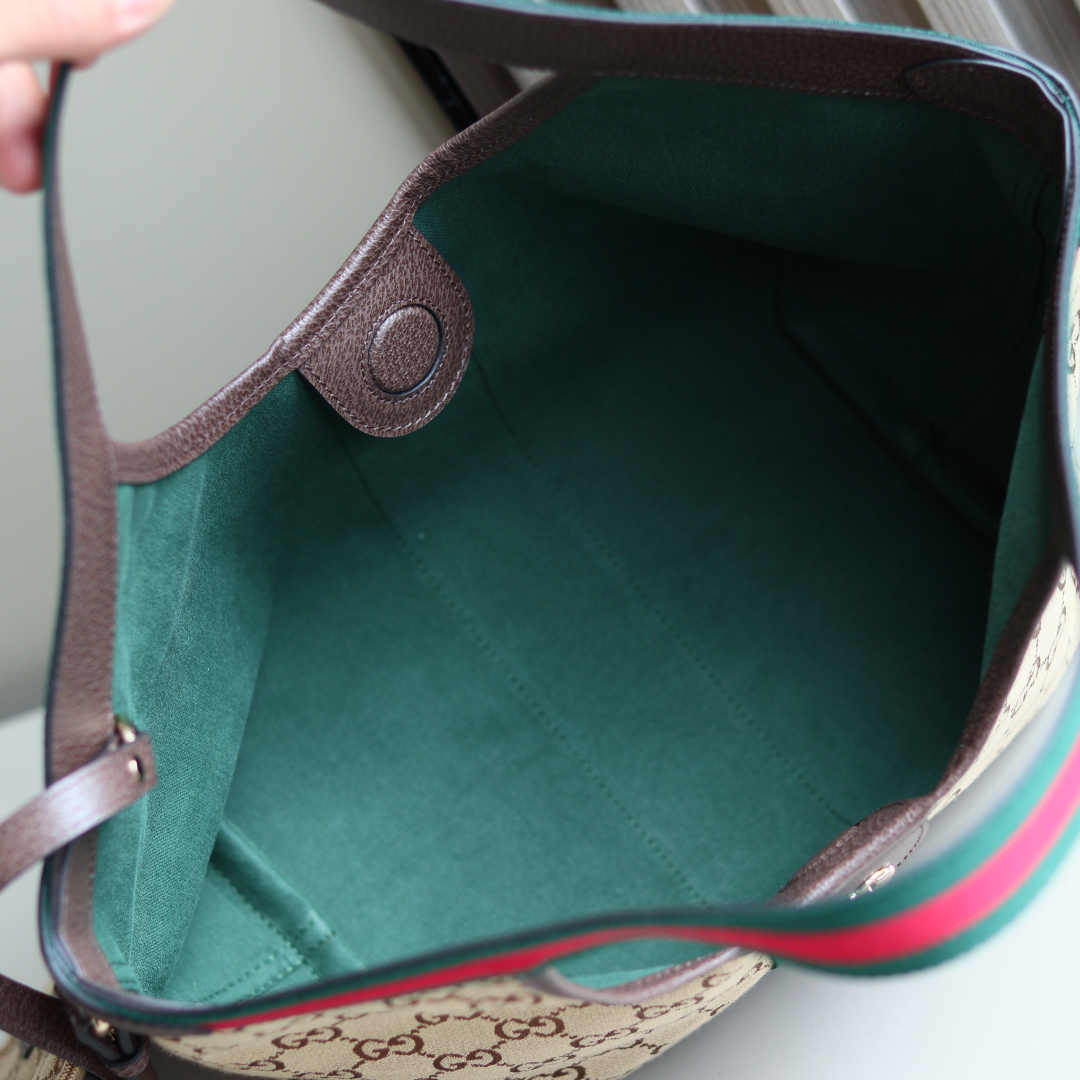 Double-G Giglio Small tote bag - Gorchic - $121.99