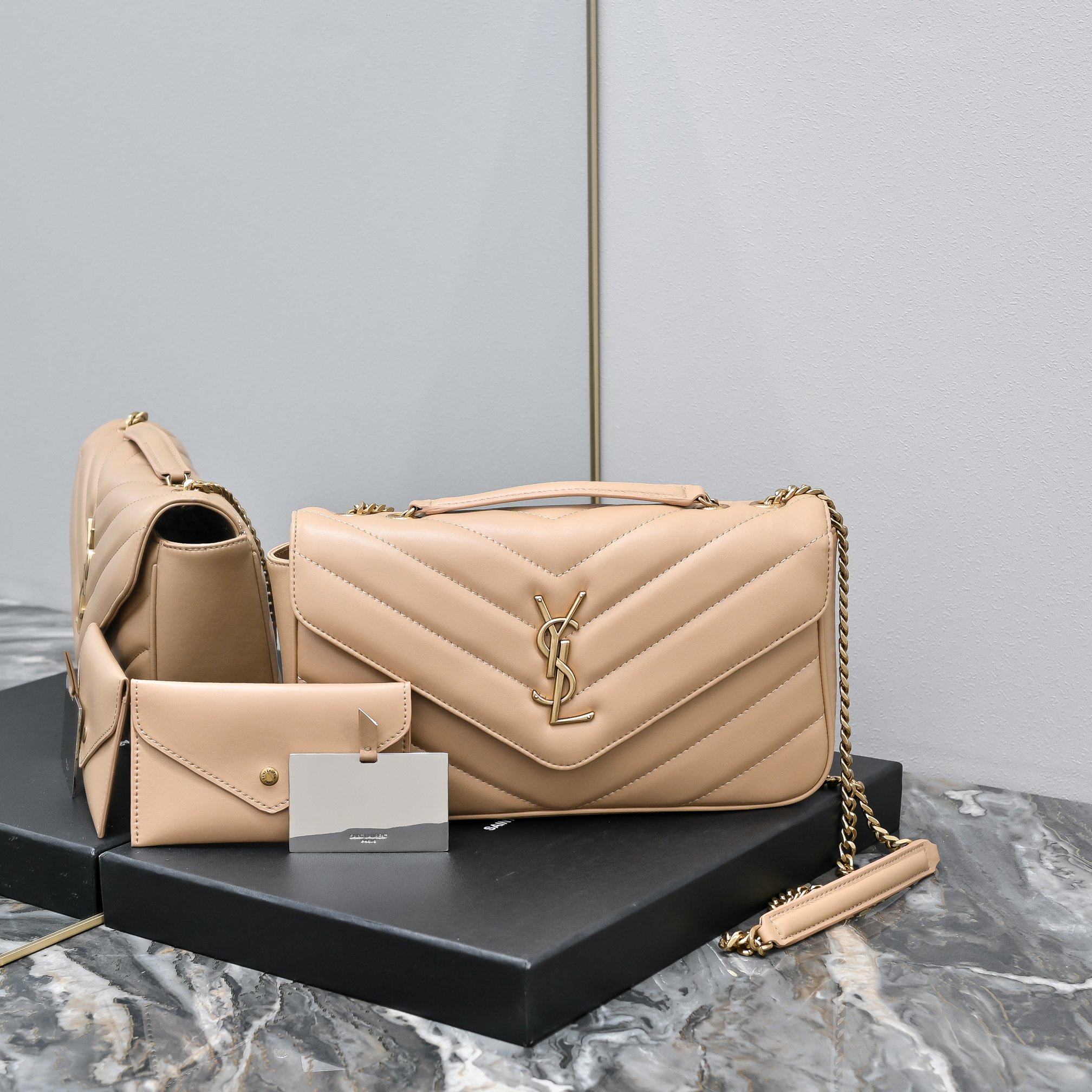 Lady Designer LOULOU in MATELASSÉ Lambskin - Gorchic - $129.99