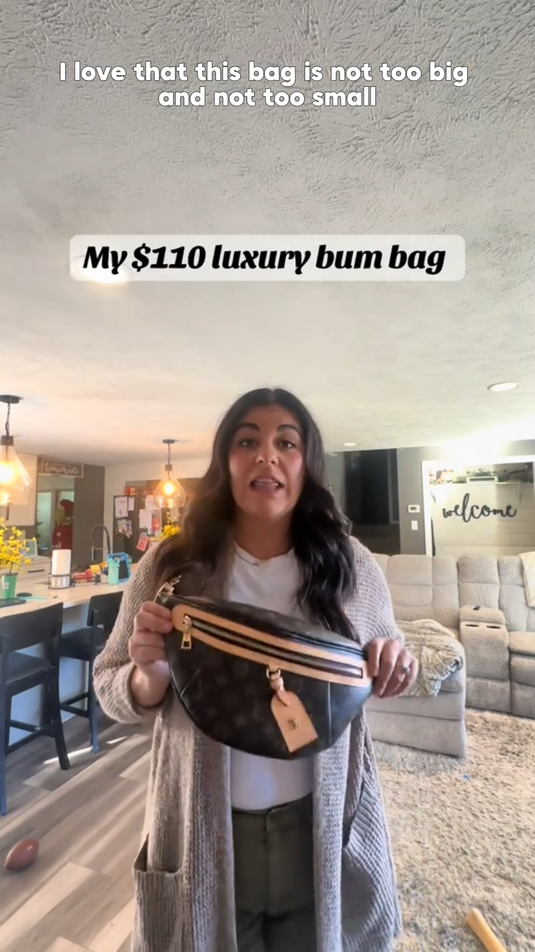 Designer Monogram Monogram High Rise Bumbag - Gorchic - $113.99