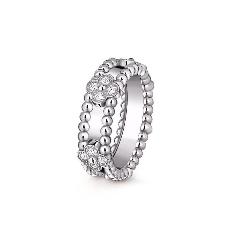 VAC Perlée clovers ring - Gorchic - $39.99