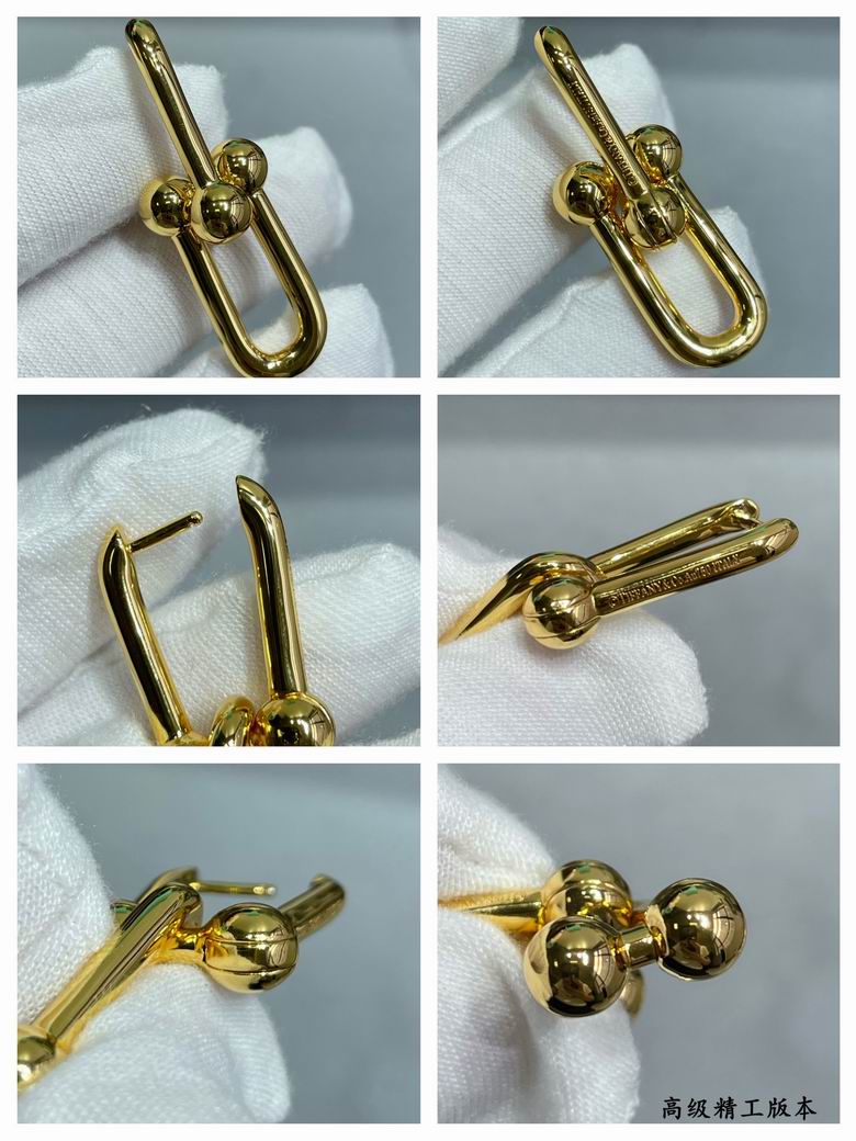 T.F. HardWear Large Link Earrings - Gorchic - $44.99