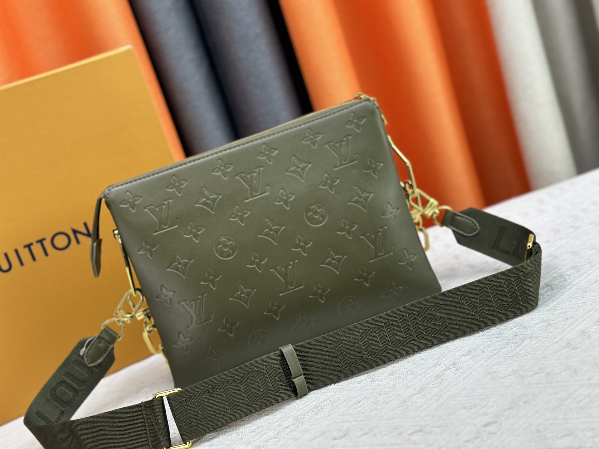 Designer Coussin MM Green - Handbag - Gorchic - $141.99