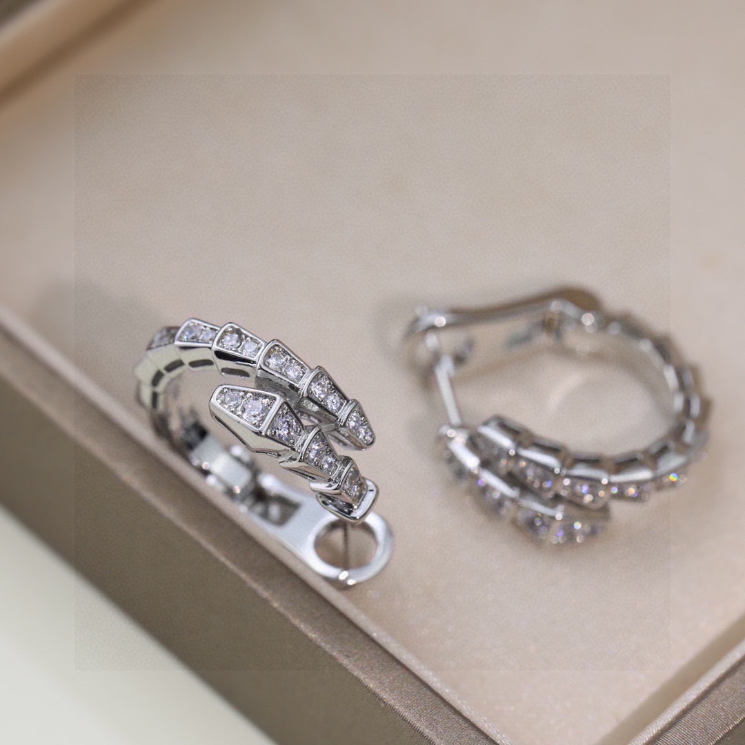 BV Serpenti Viper Earrings - Gorchic - $44.99