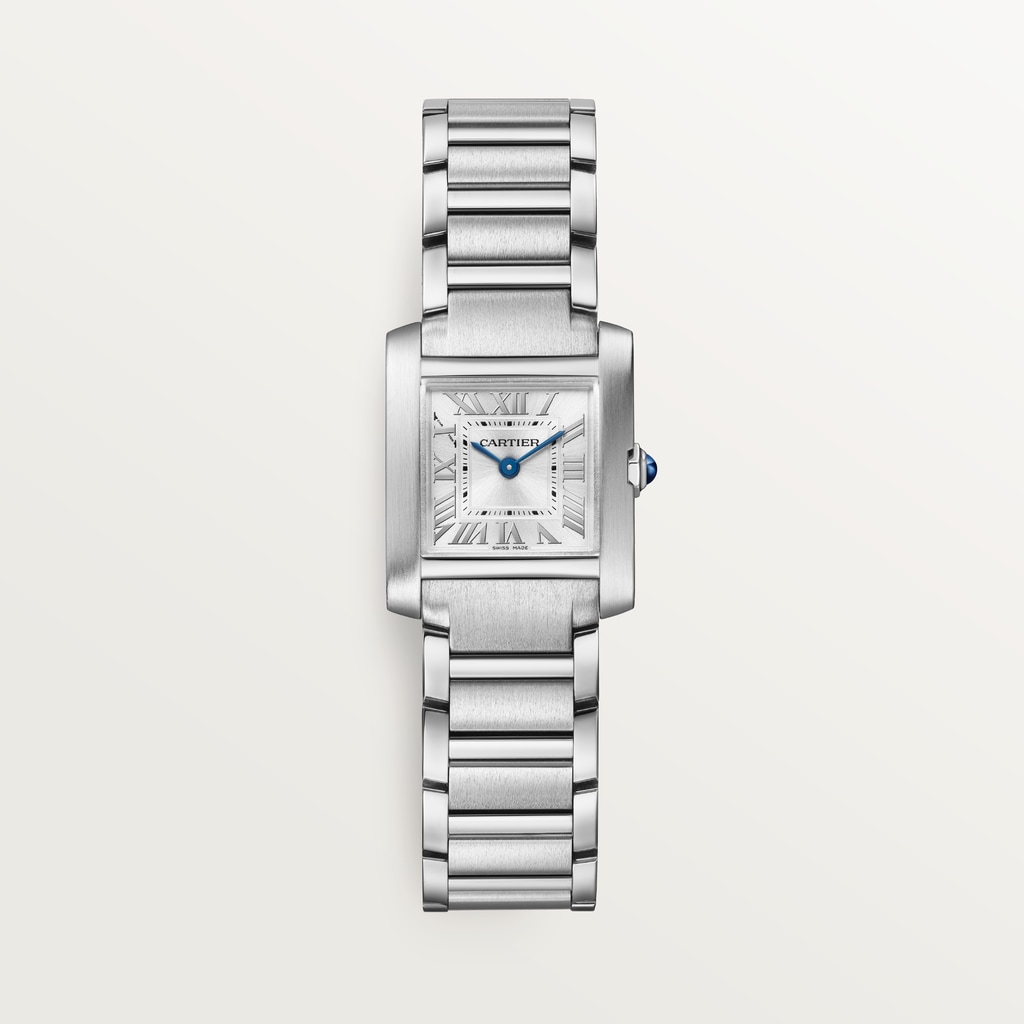 Cartyer Tank Cartyer Française watch,White Gold,Small Model - Gorchic - $134.99