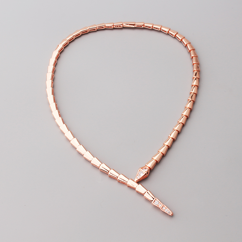 BV Serpenti Viper Necklace - Gorchic - $138.99