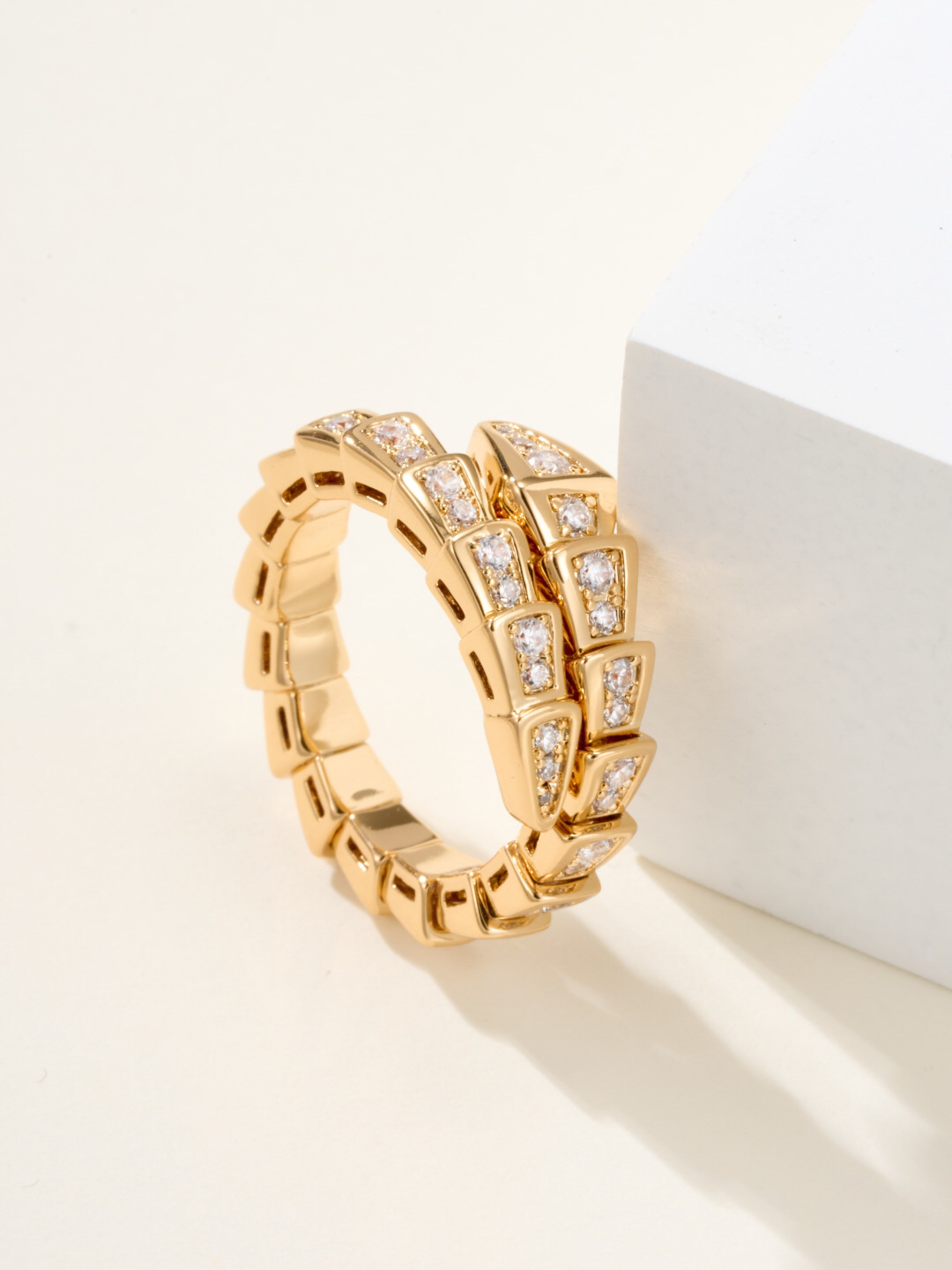 BV Serpenti Viper Ring - Gorchic - $39.99