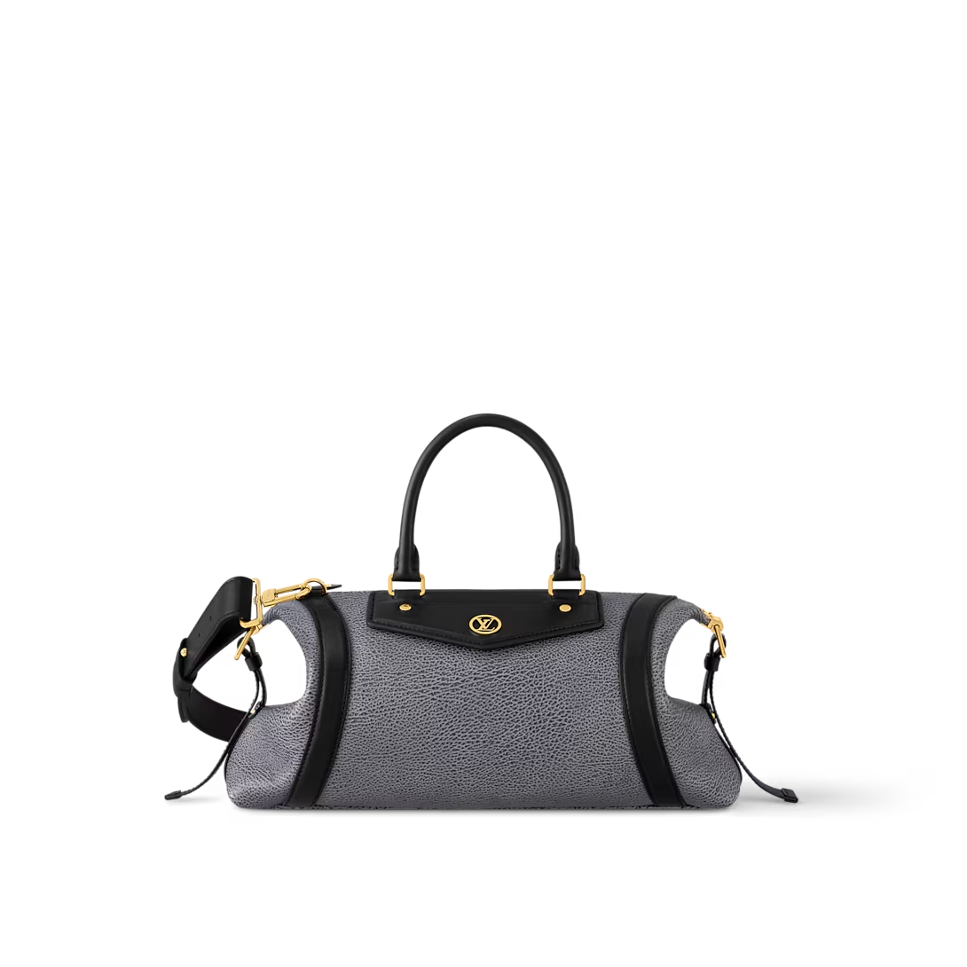 [TOP]Designer Bag Biker MM Bag - Dark Denim - Gorchic - $435.99