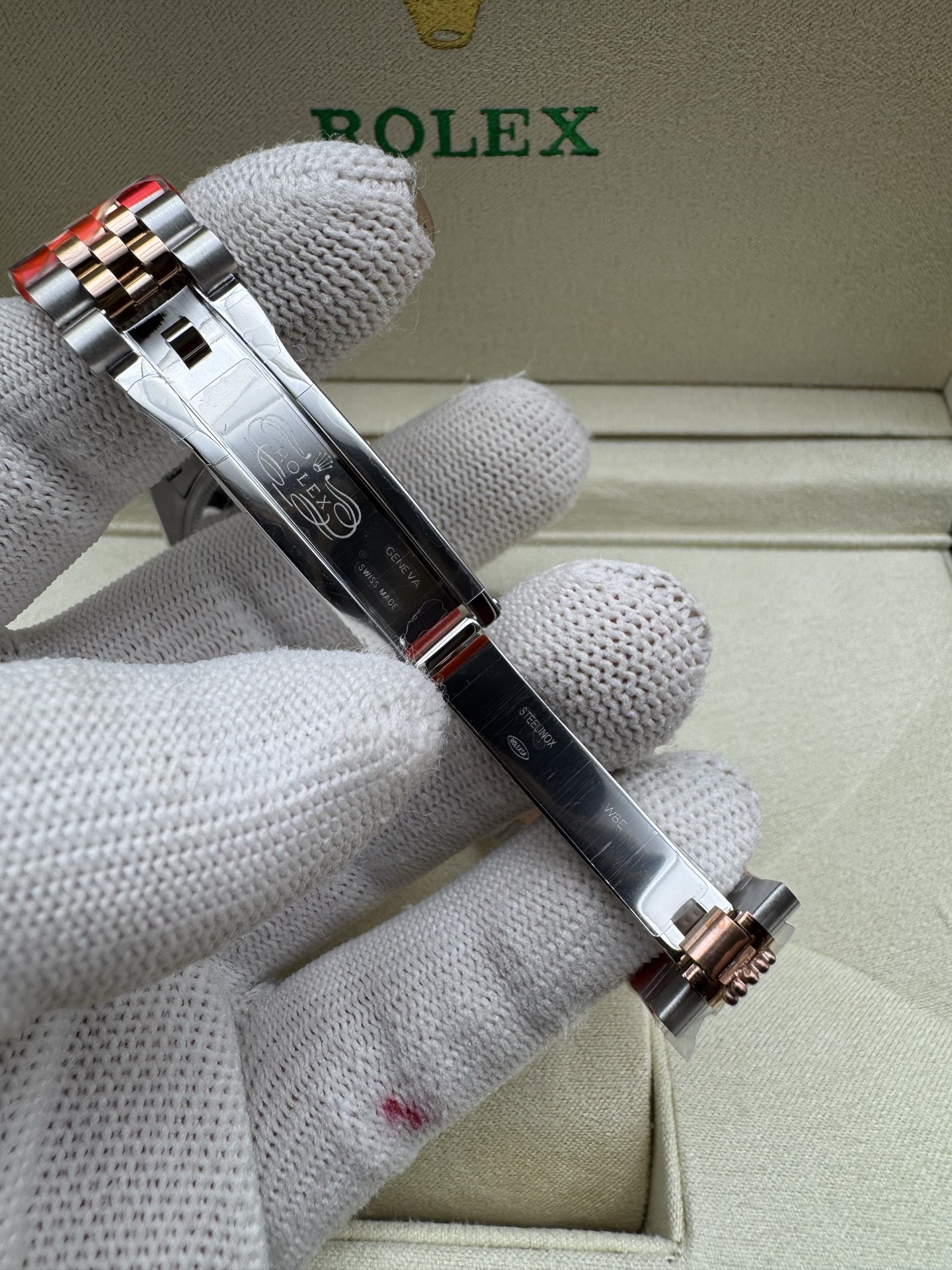 Rolex Datejust Rolex watch, Oystersteel, Rose Gold,Classic Size - Gorchic - $130.99