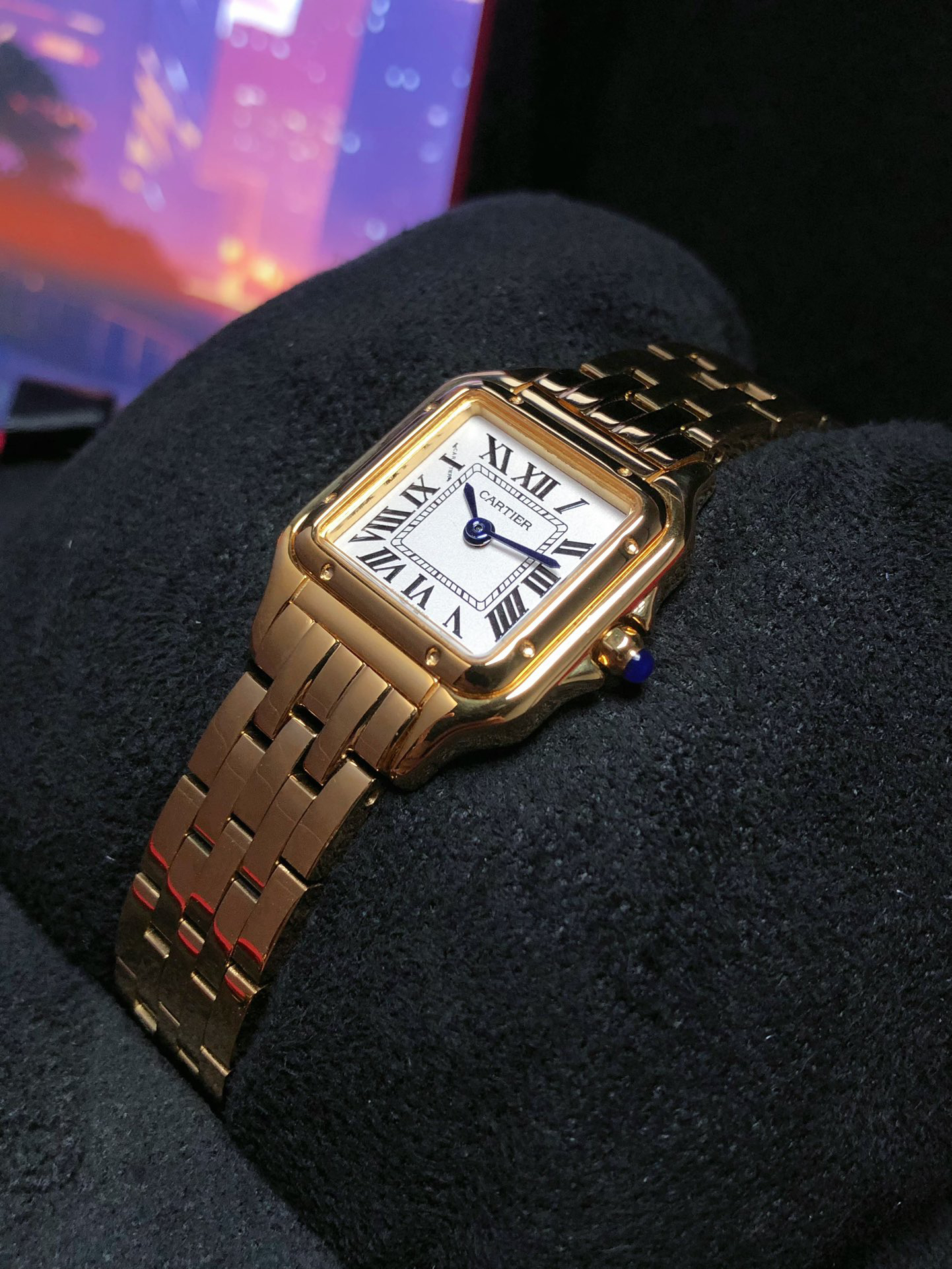 Cartyer Panthère de Cartyer watch, Yellow Gold, Small Model - Gorchic - $120.99